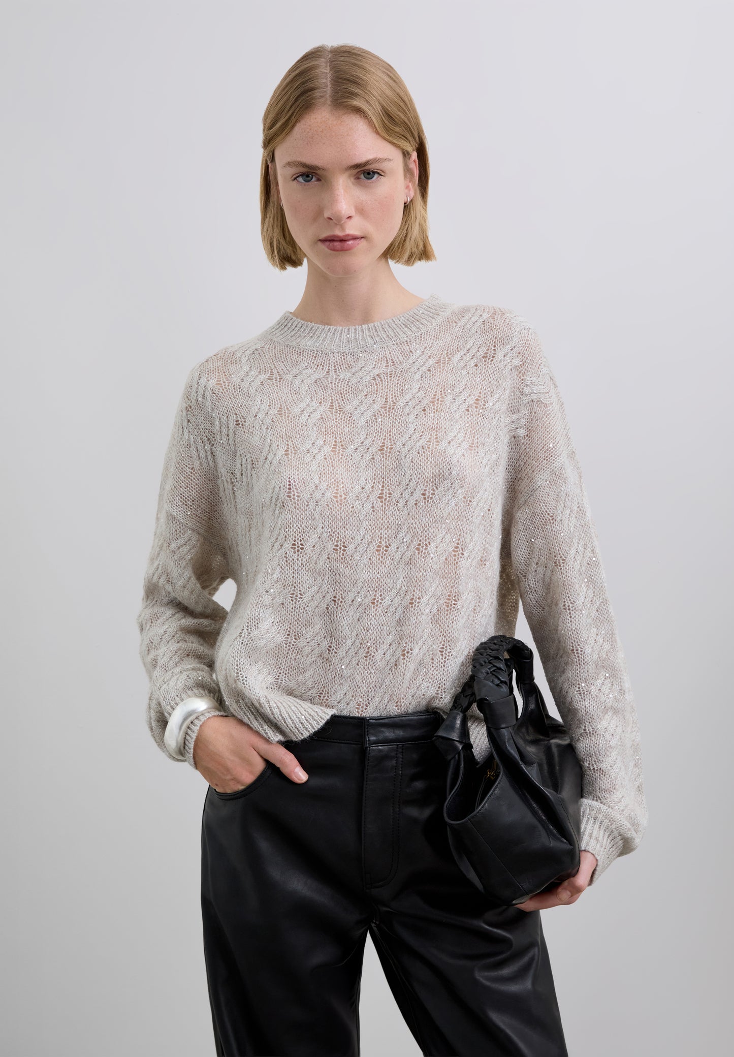 JERSEY DE PUNTO TRENZADO