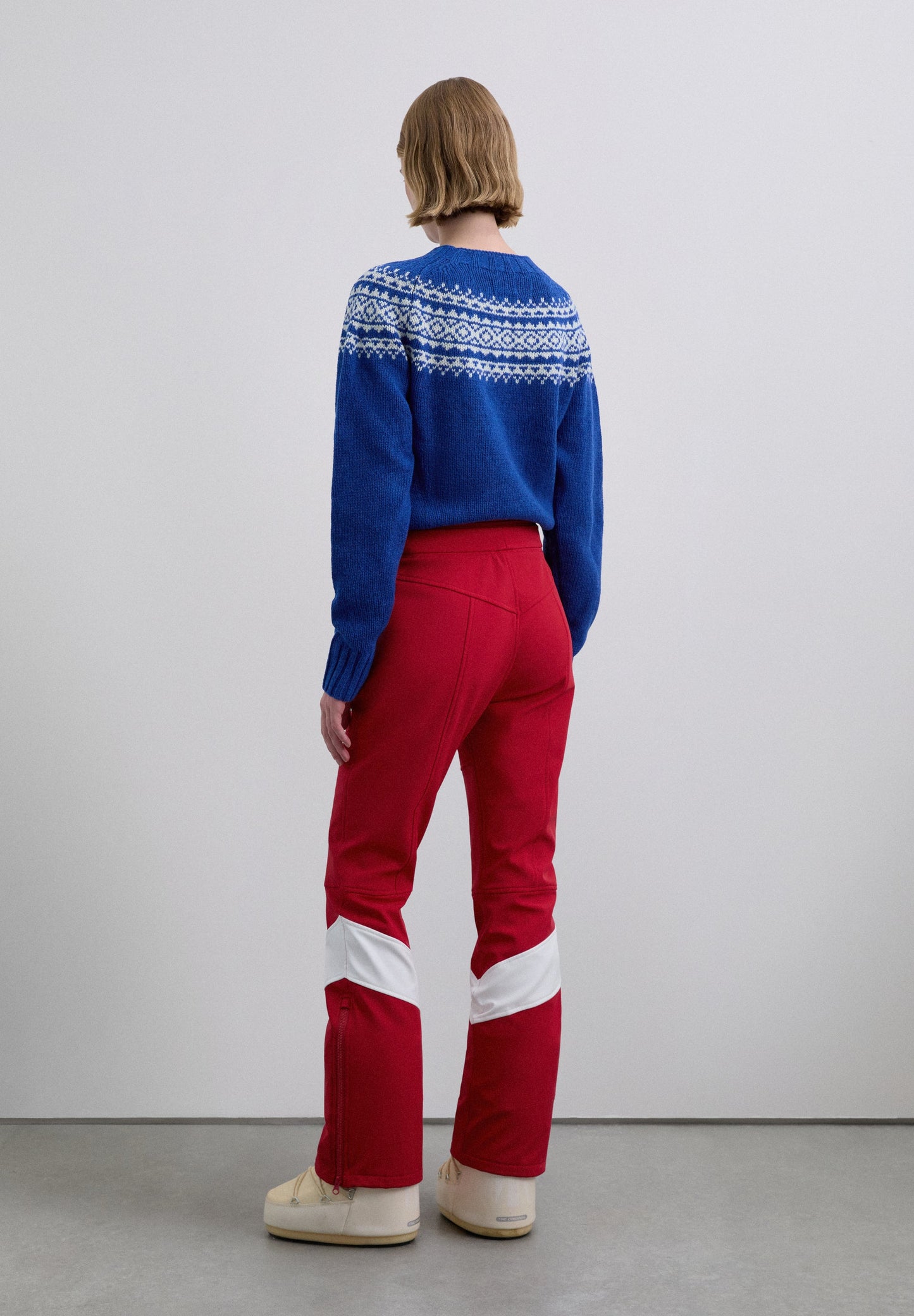 MONO DE ESQUÍ VINTAGE BICOLOR