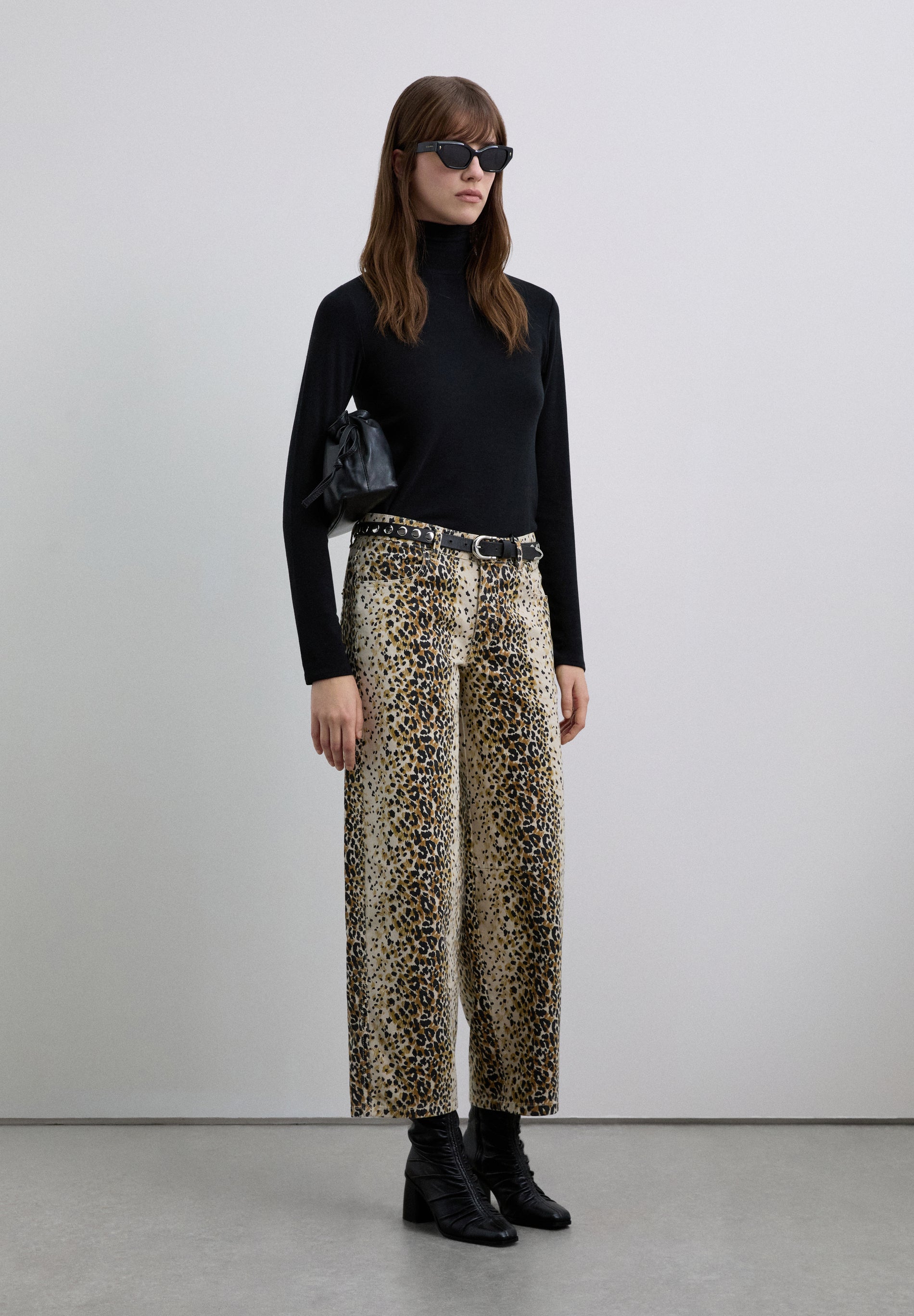 PANTALÓN CULOTTE ANIMAL PRINT