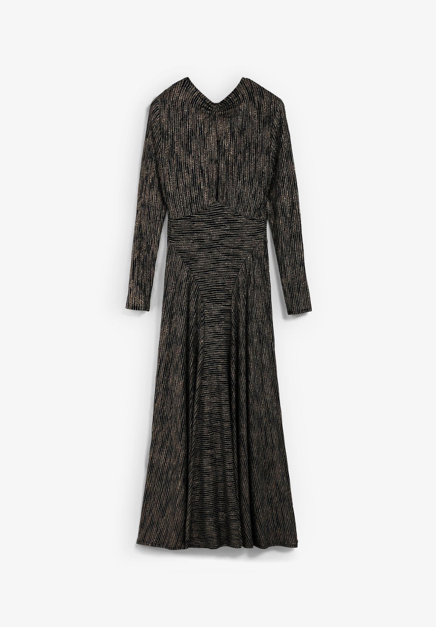 XM SCMULTISTRIPES LUREX DRESS