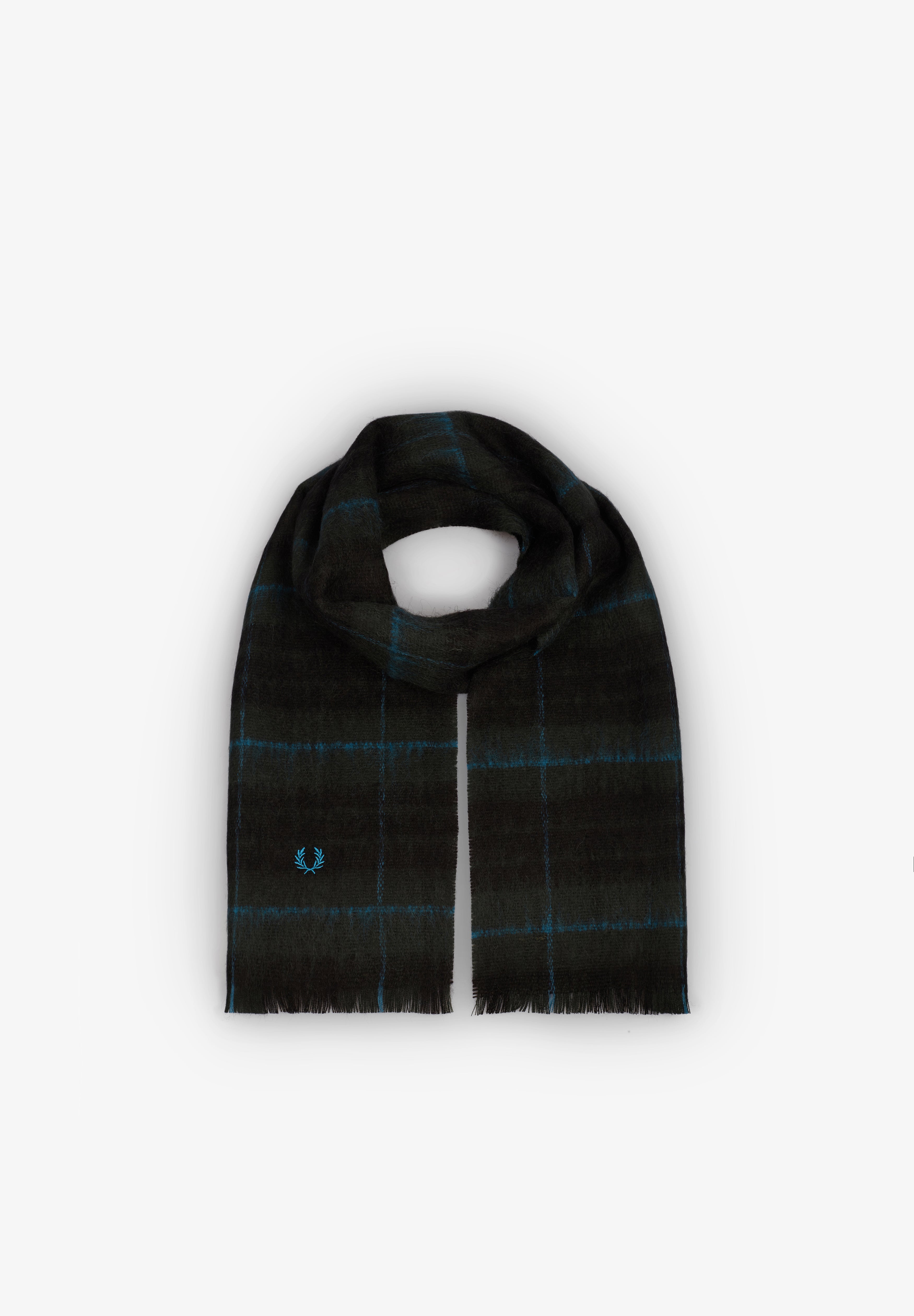 FRED PERRY | BUFANDA BRUSHED WOOL TARTAN