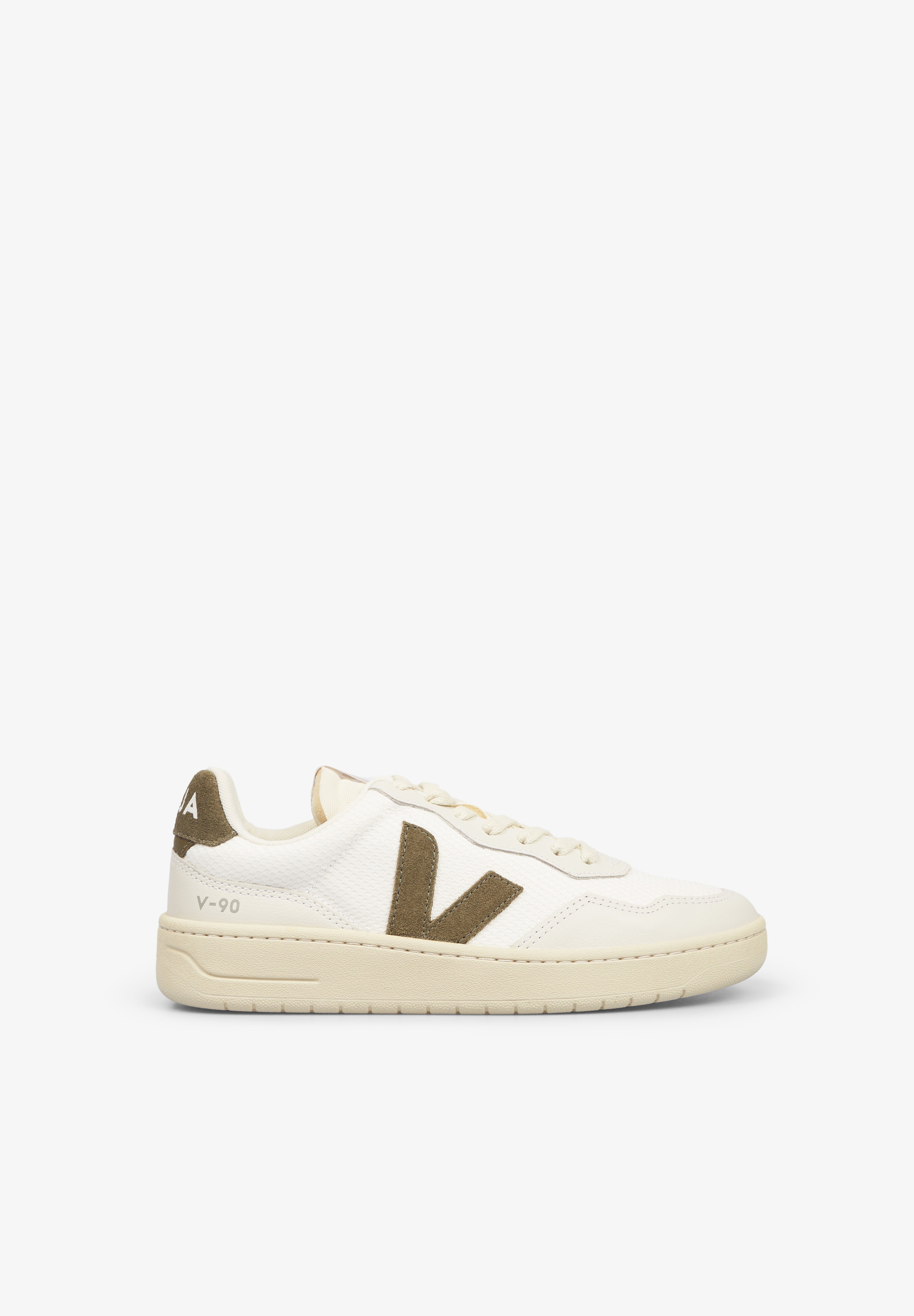 VEJA | V-90 B-MESH WHITE_KAKI - Scalpers