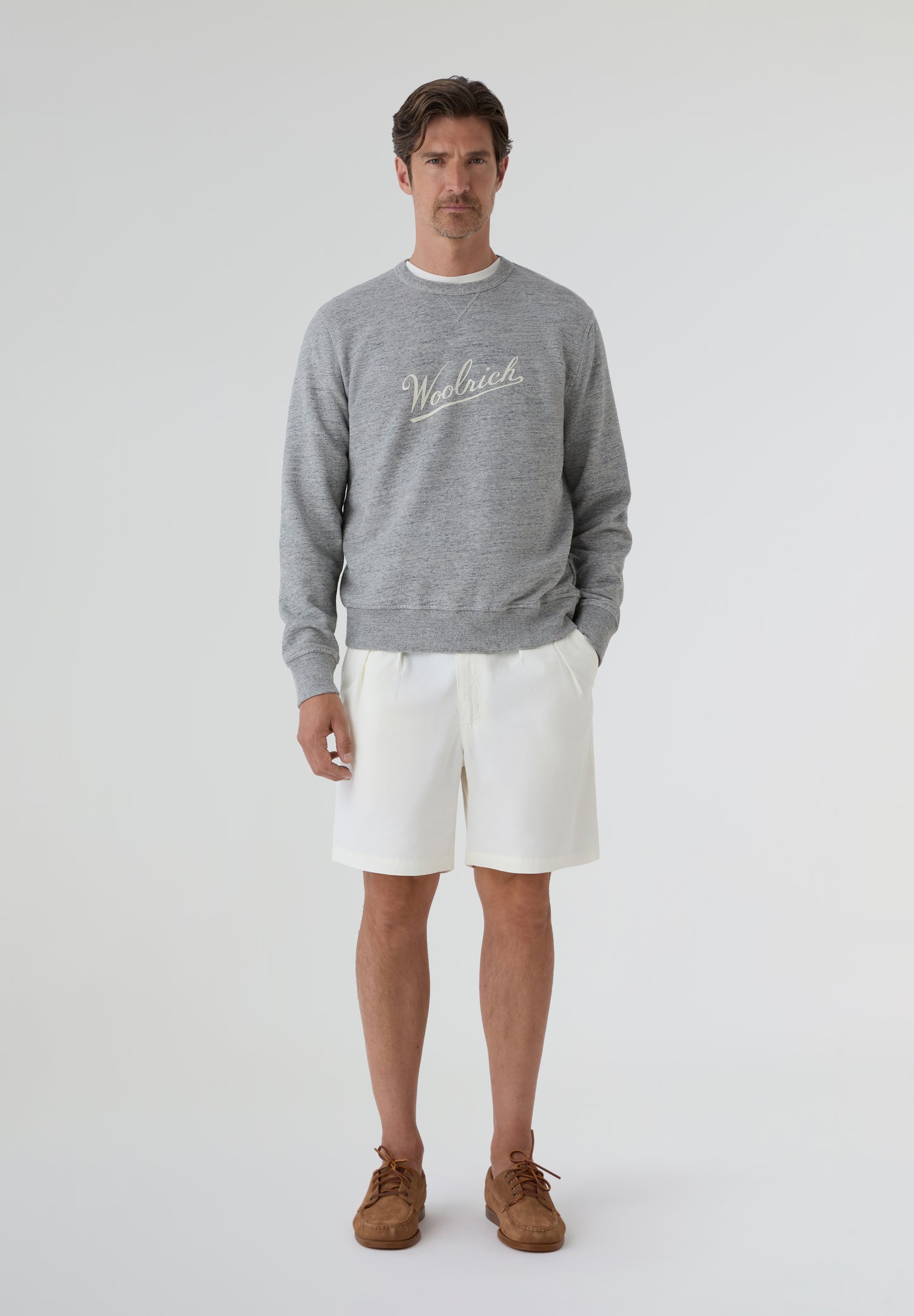 WOOLRICH | SUDADERA MOULINE CREWNECK