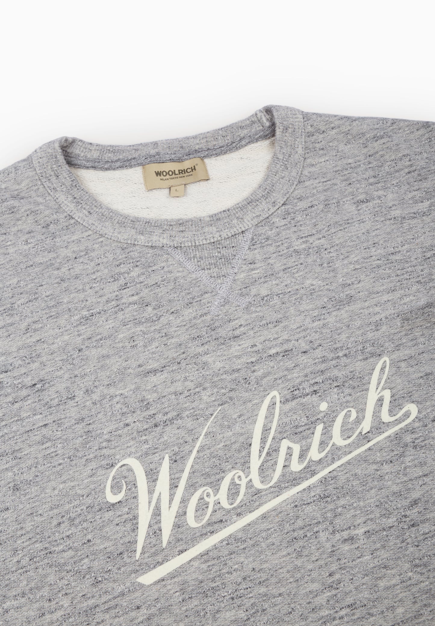 WOOLRICH | SUDADERA MOULINE CREWNECK