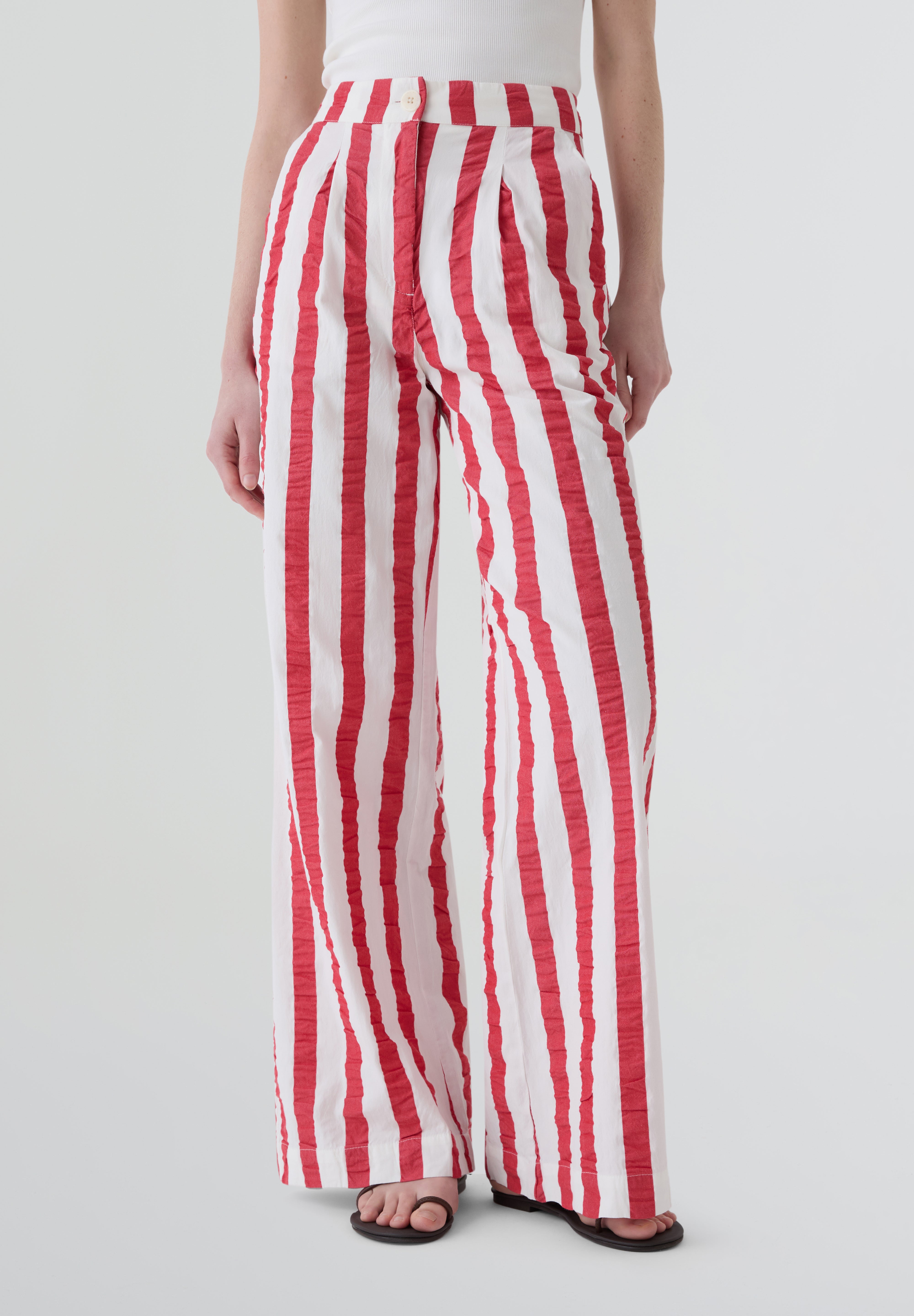 THINKING MU | PANTALÓN RAYAS MANOLITA MUJER