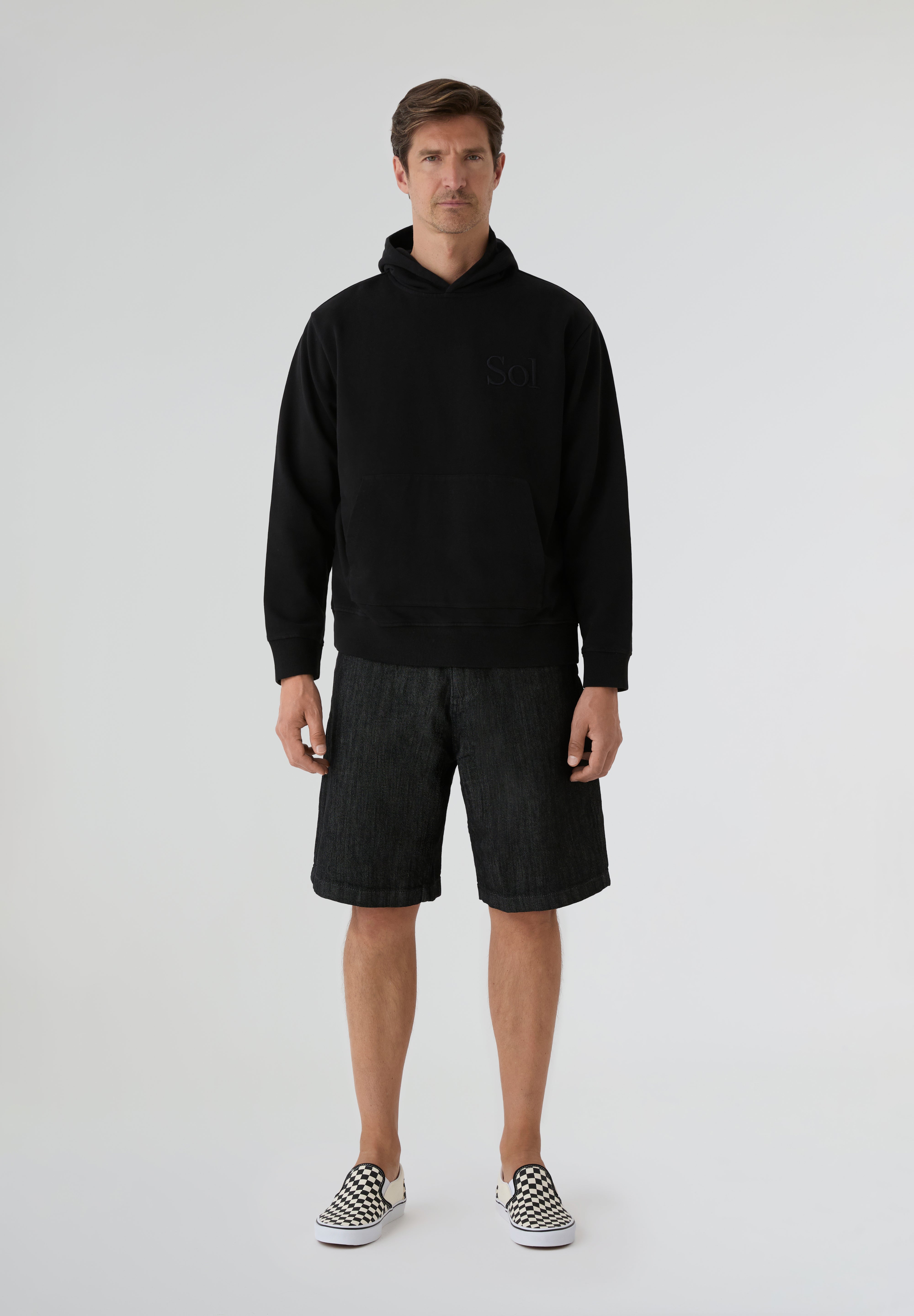 THINKING MU | SUDADERA CAPUCHA SOL TYPE HOMBRE