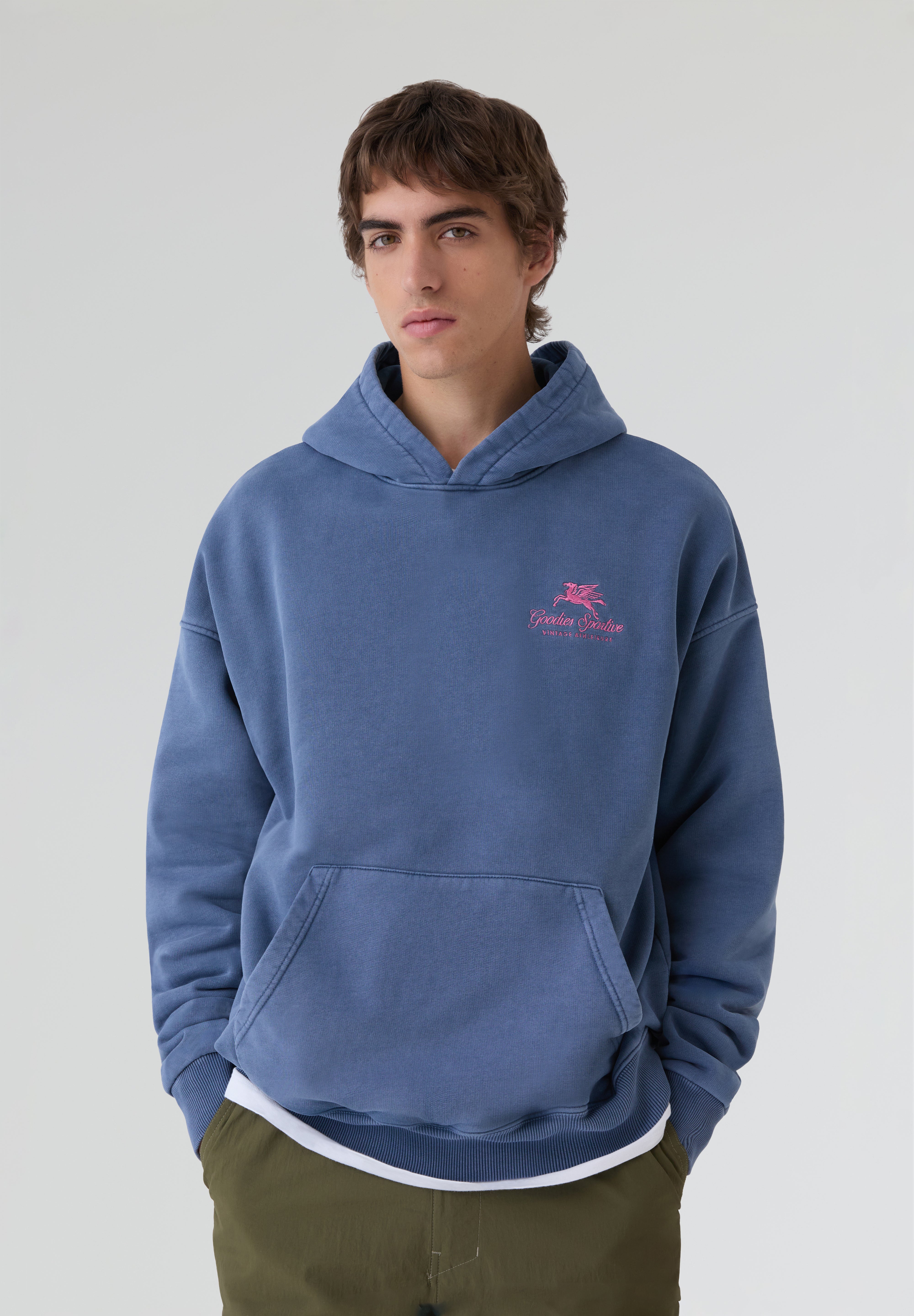 GOODIES SPORTIVE | SUDADERA 550G WASHED PREMIUM