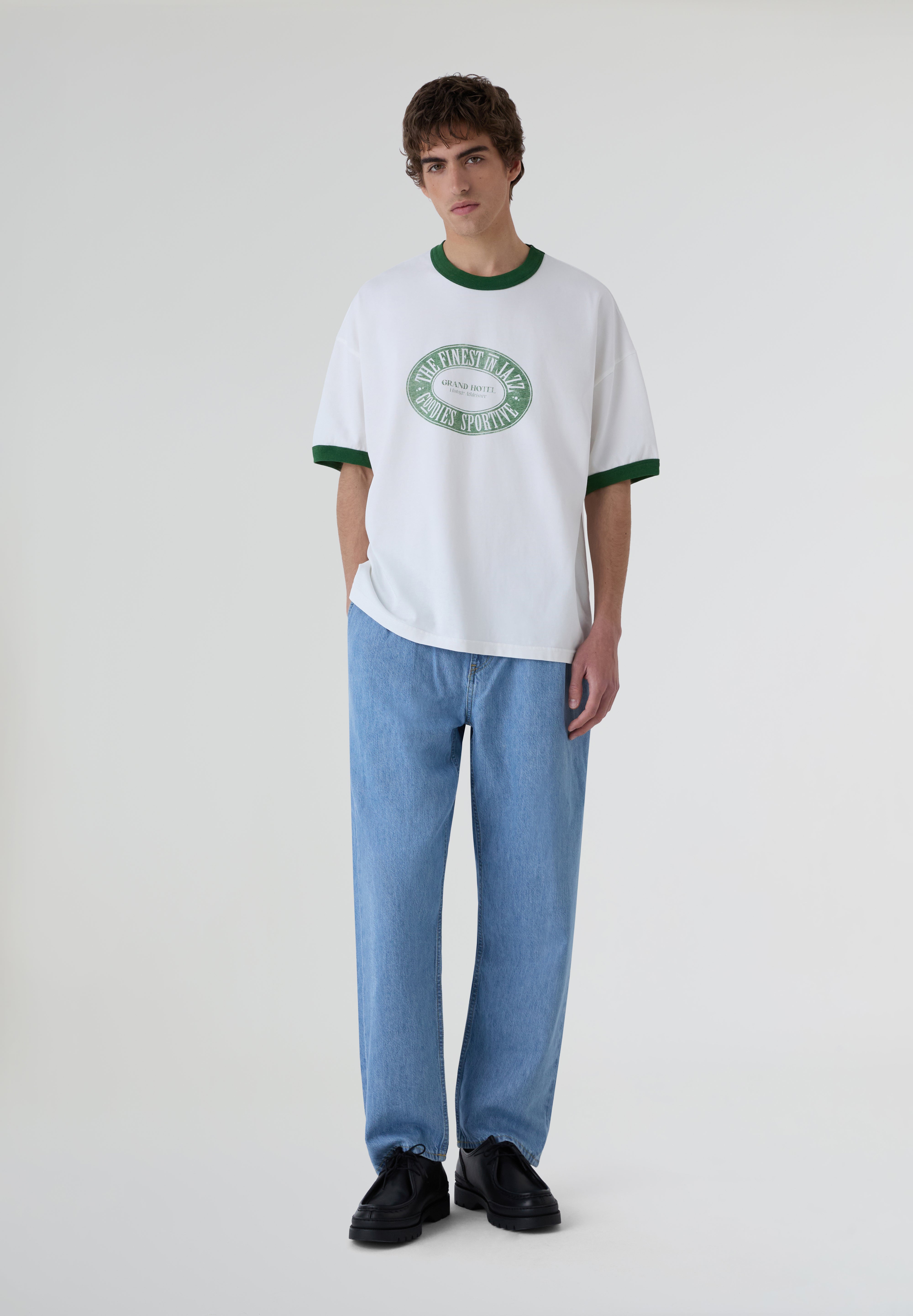 GOODIES SPORTIVE | CAMISETA BOXY JAZZ RINGER