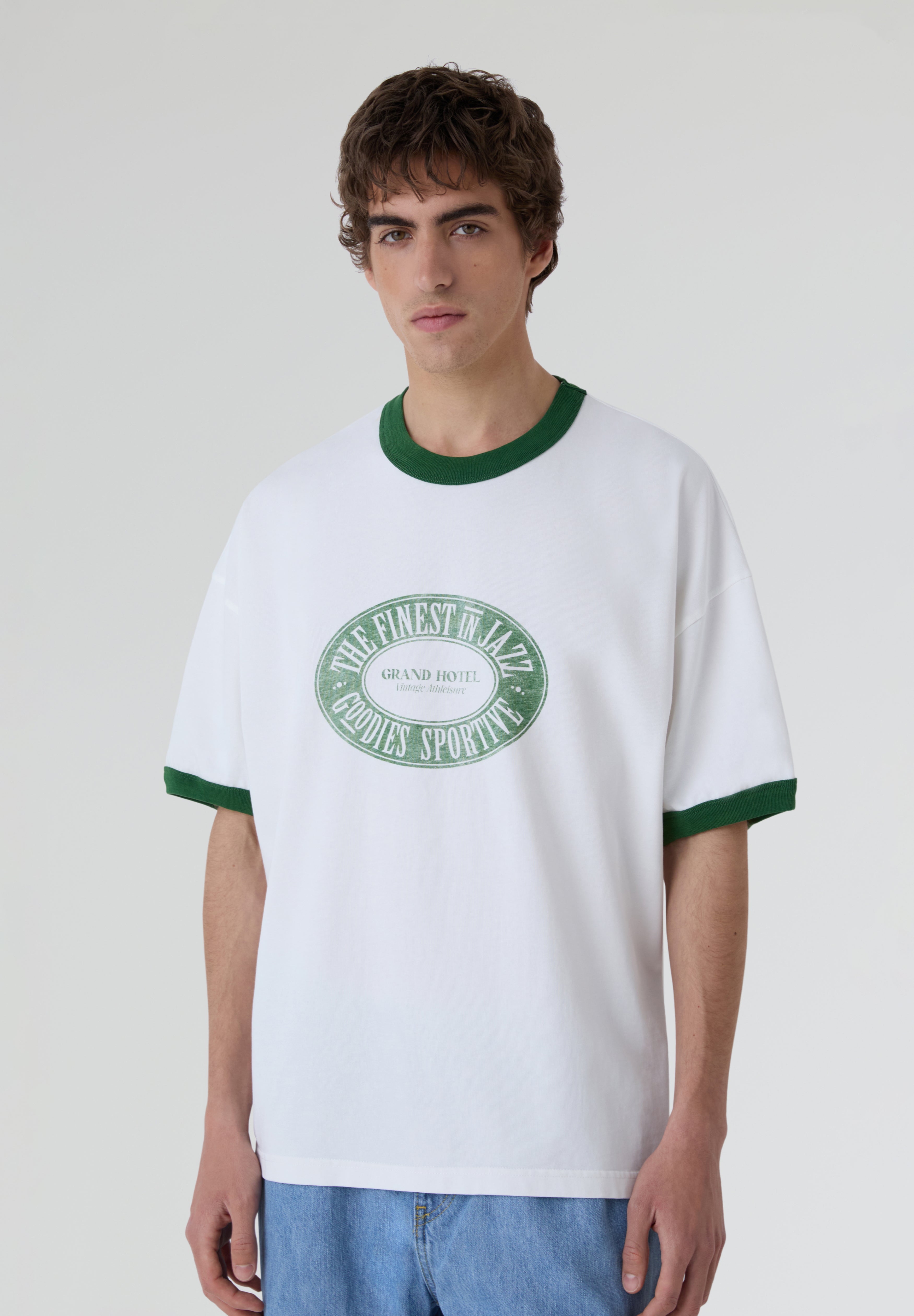 GOODIES SPORTIVE | CAMISETA BOXY JAZZ RINGER