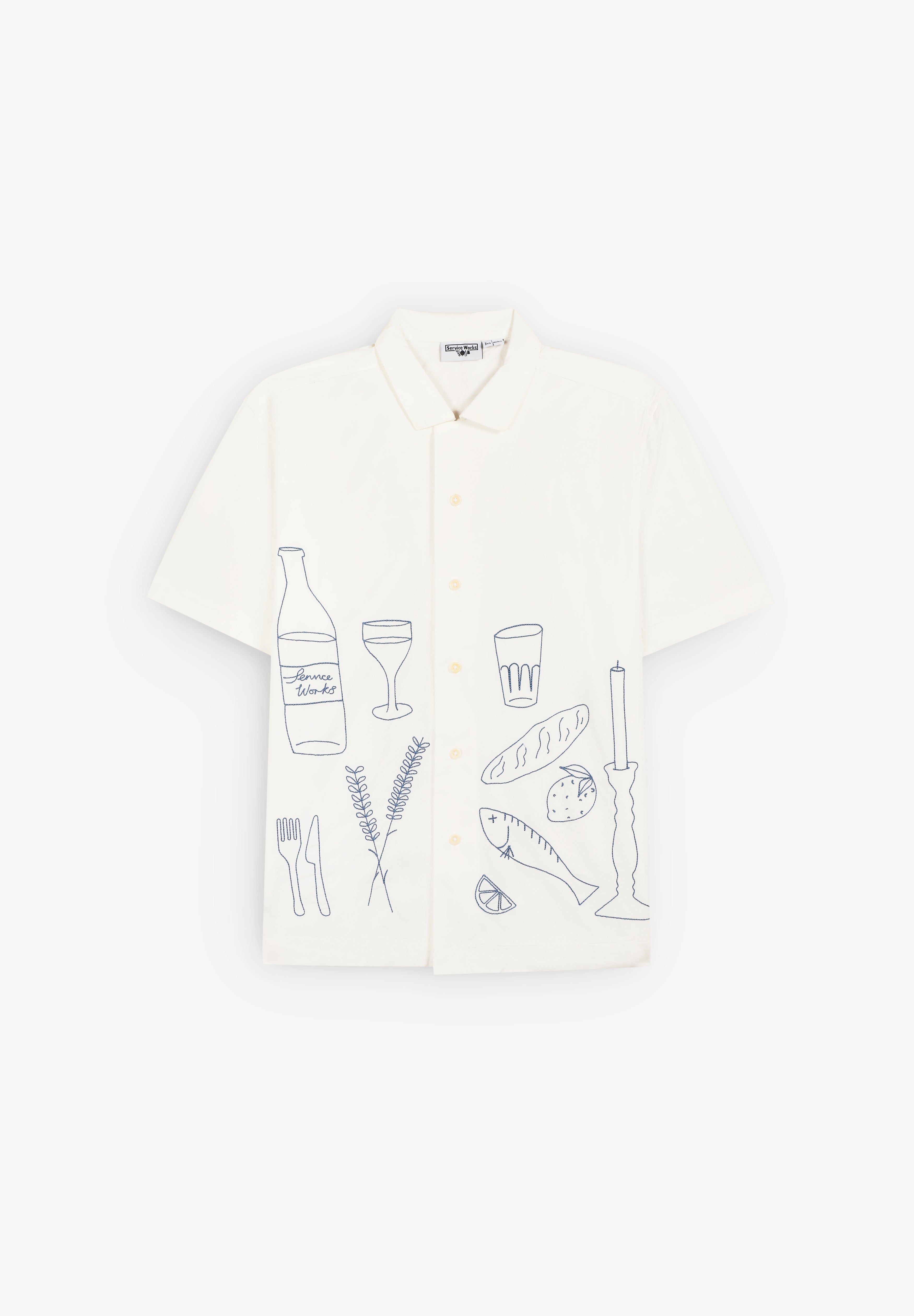 SERVICE WORKS | CAMISA LIGHT TWILL PICNIC