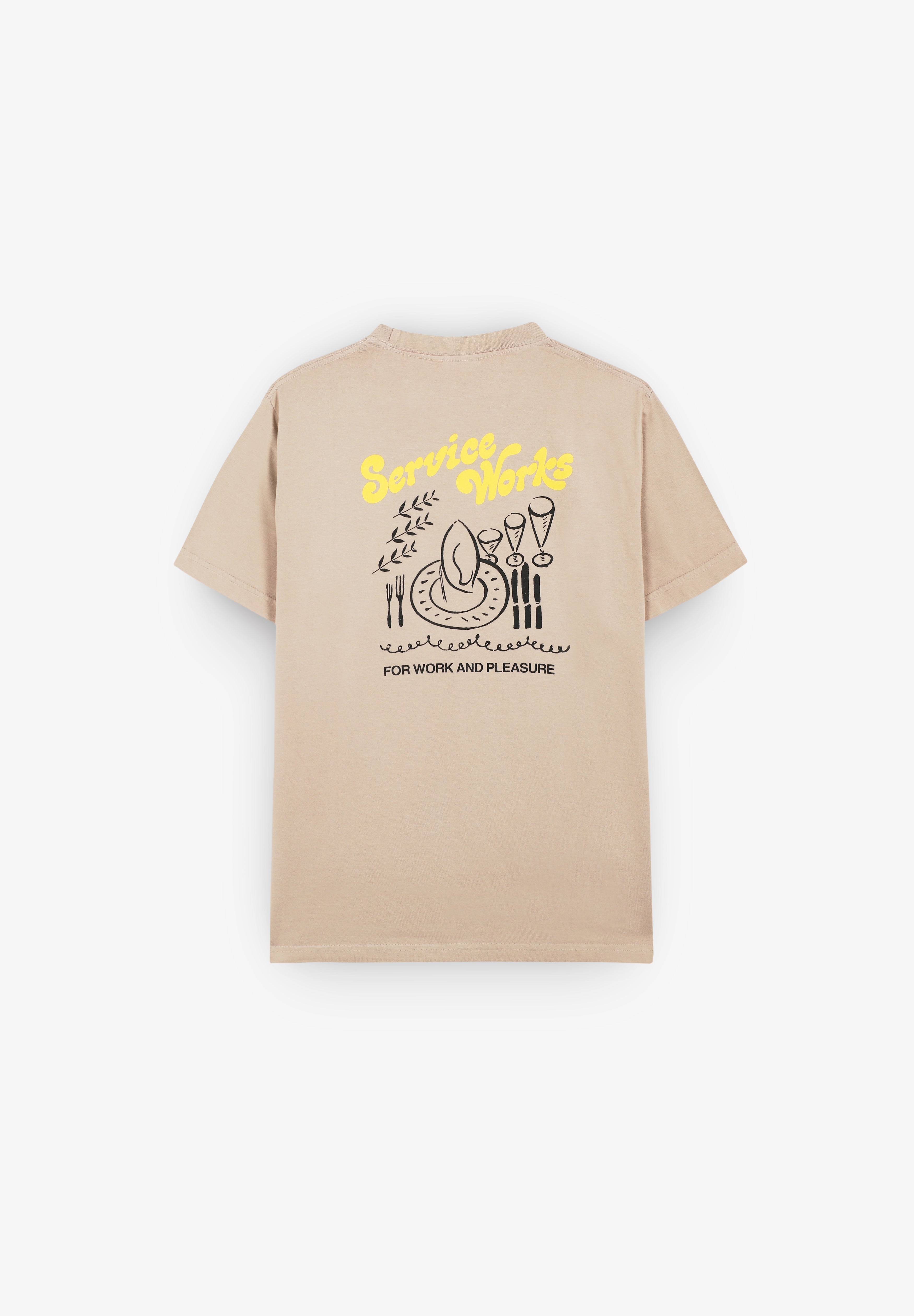 SERVICE WORKS | CAMISETA WORK + PLEASURE