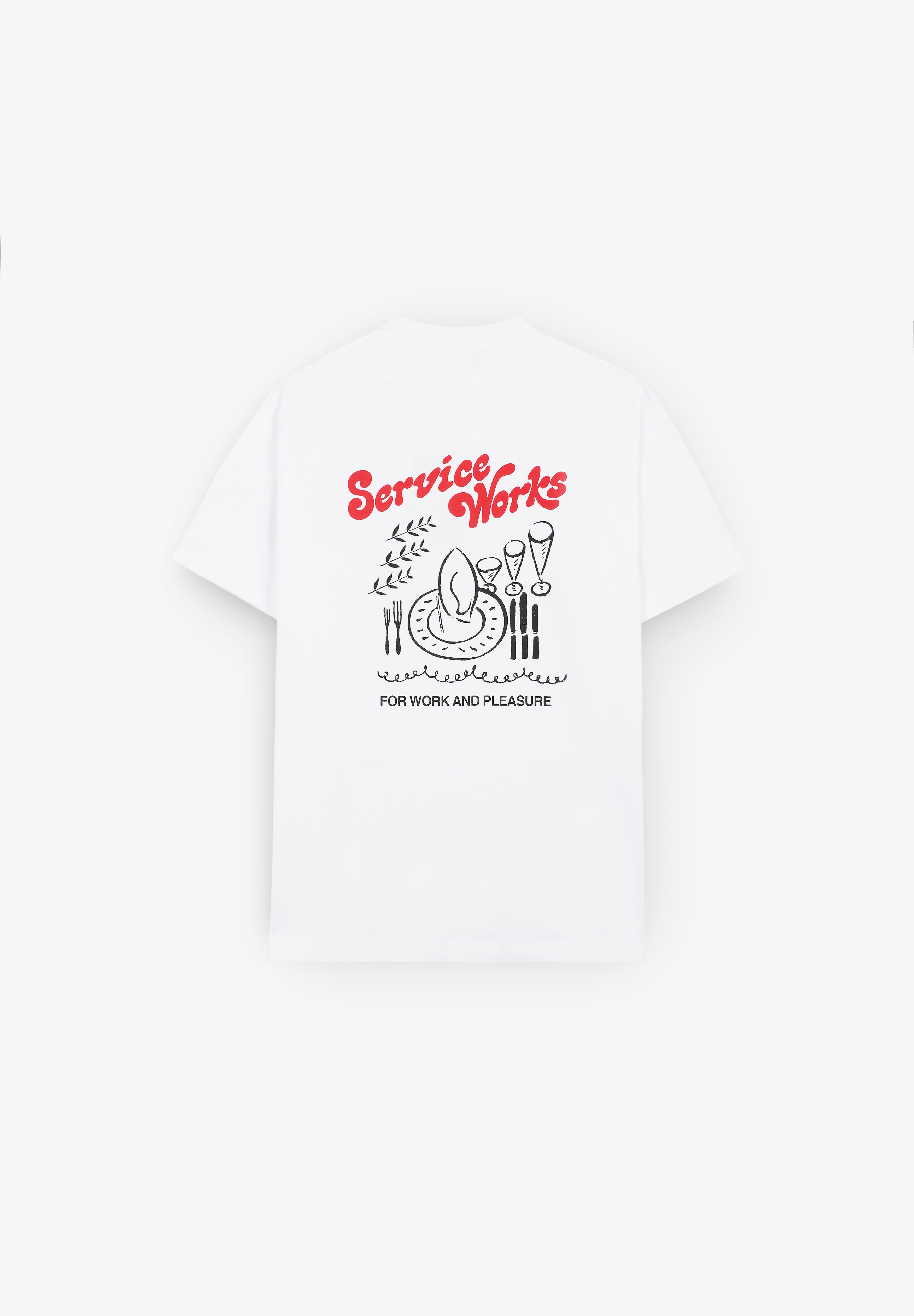 SERVICE WORKS | CAMISETA WORK + PLEASURE
