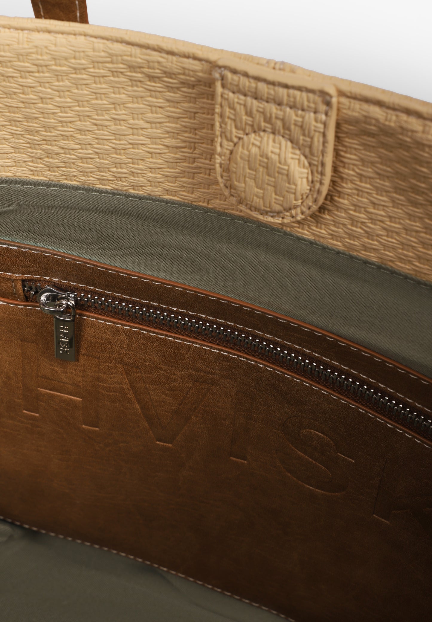 HVISK | BOLSO TOWNY RAFFIA