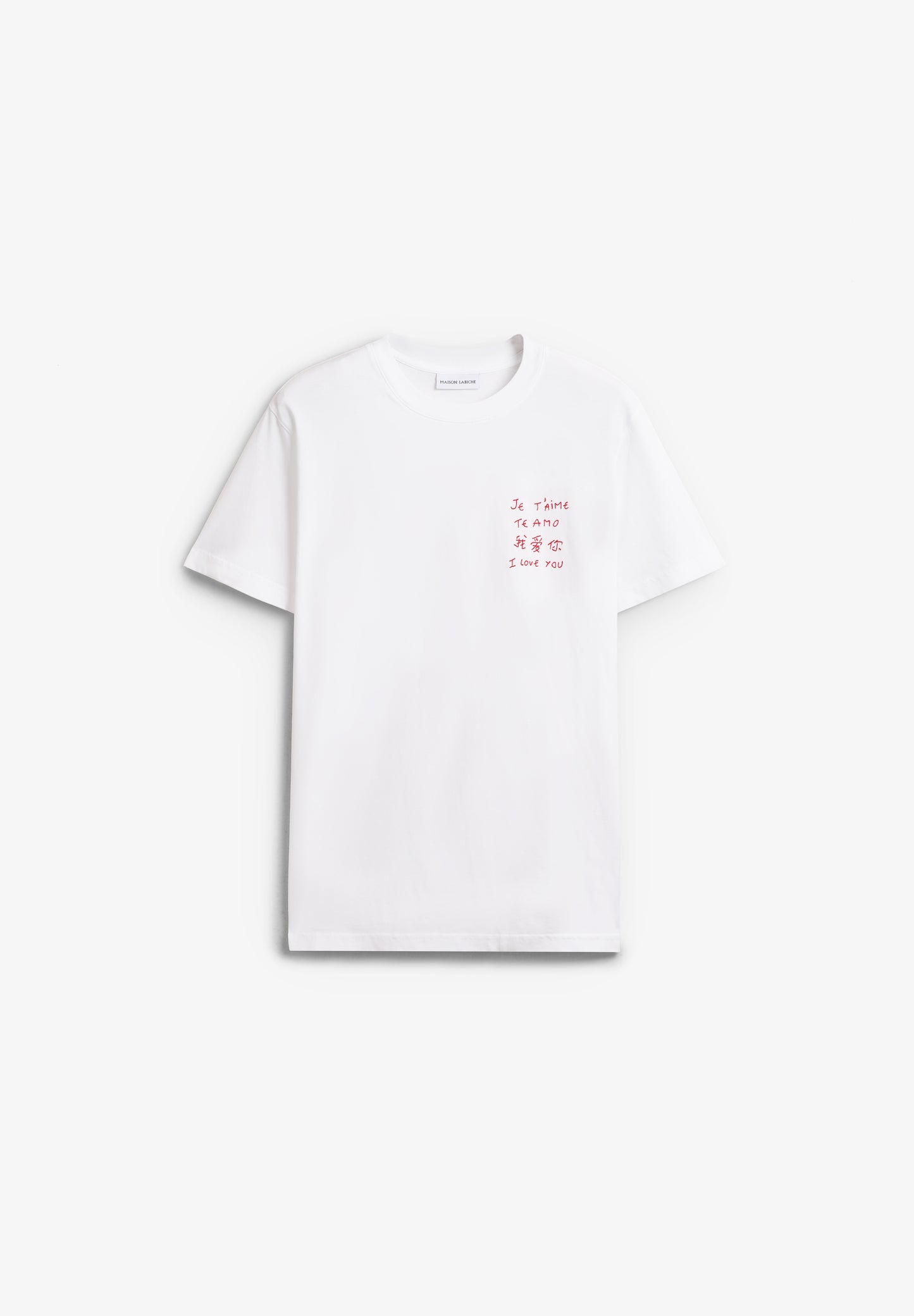 MAISON LABICHE | CAMISETA JE T'AIME HOMBRE