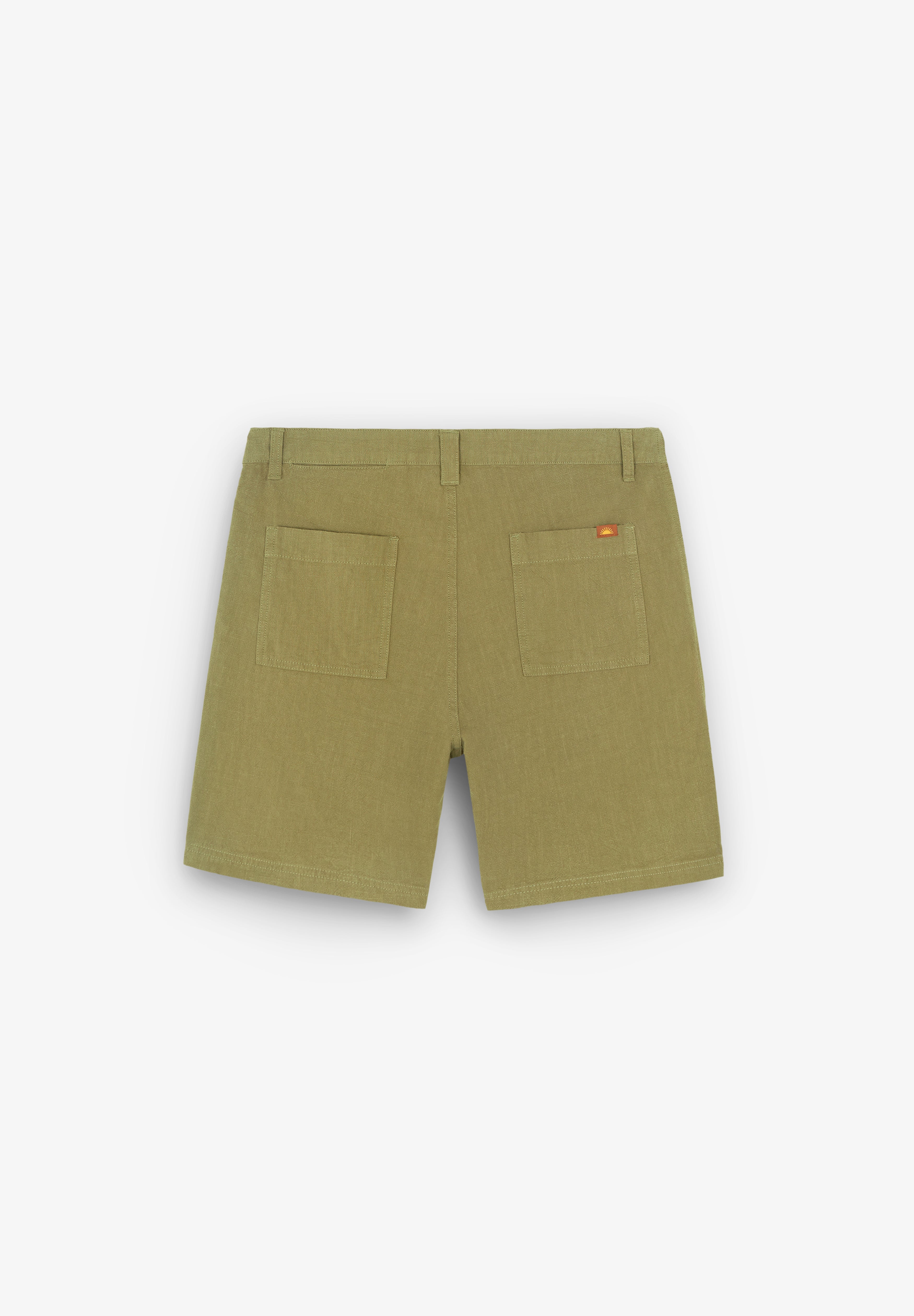 RHYTHM | BERMUDAS WORN PATH TEXTURED LINEN