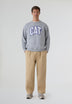 CAT | SUDADERA EMBROIDERY LOGO CREW