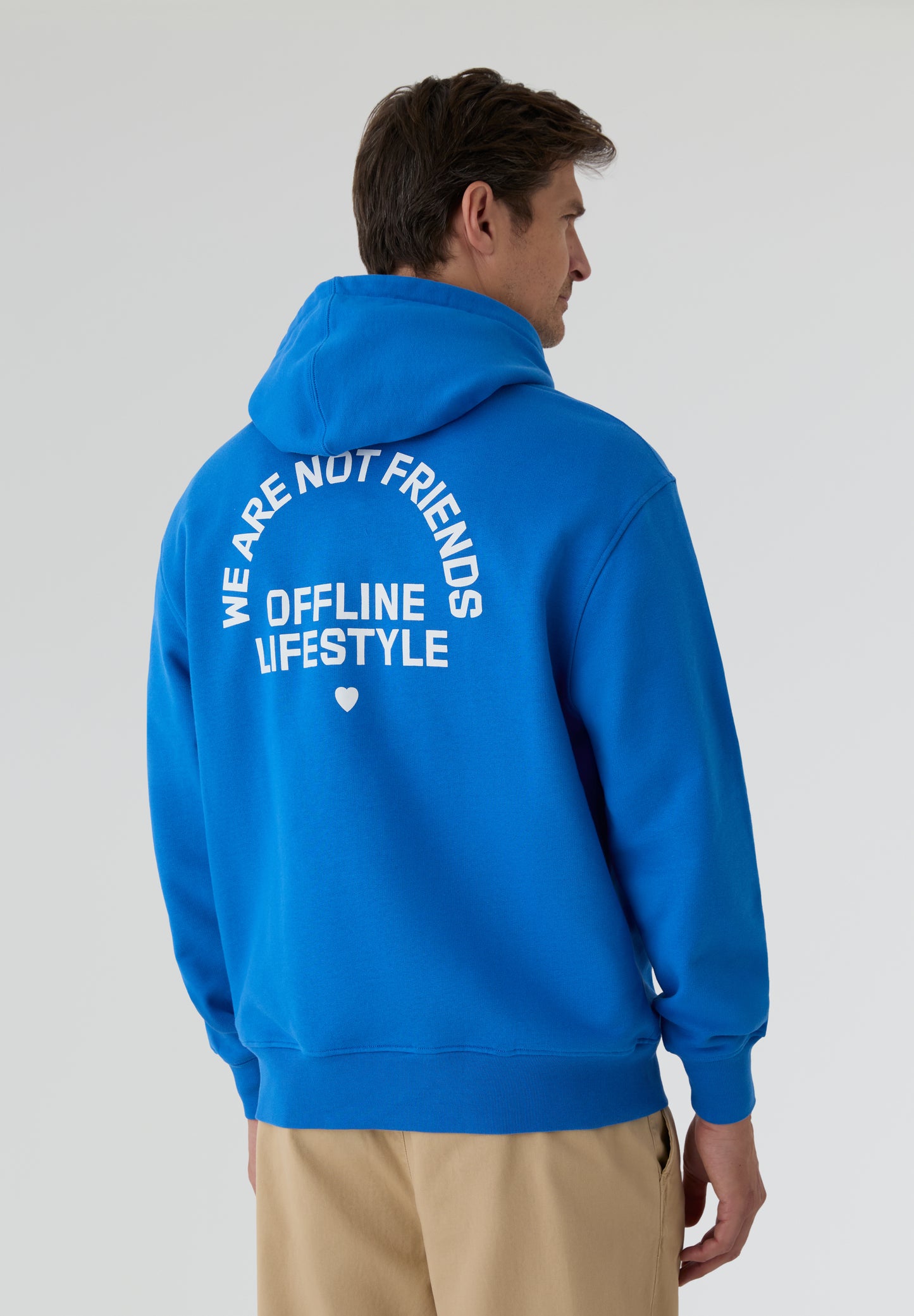 WE ARE NOT FRIENDS | SUDADERA OFFLINE LOVE