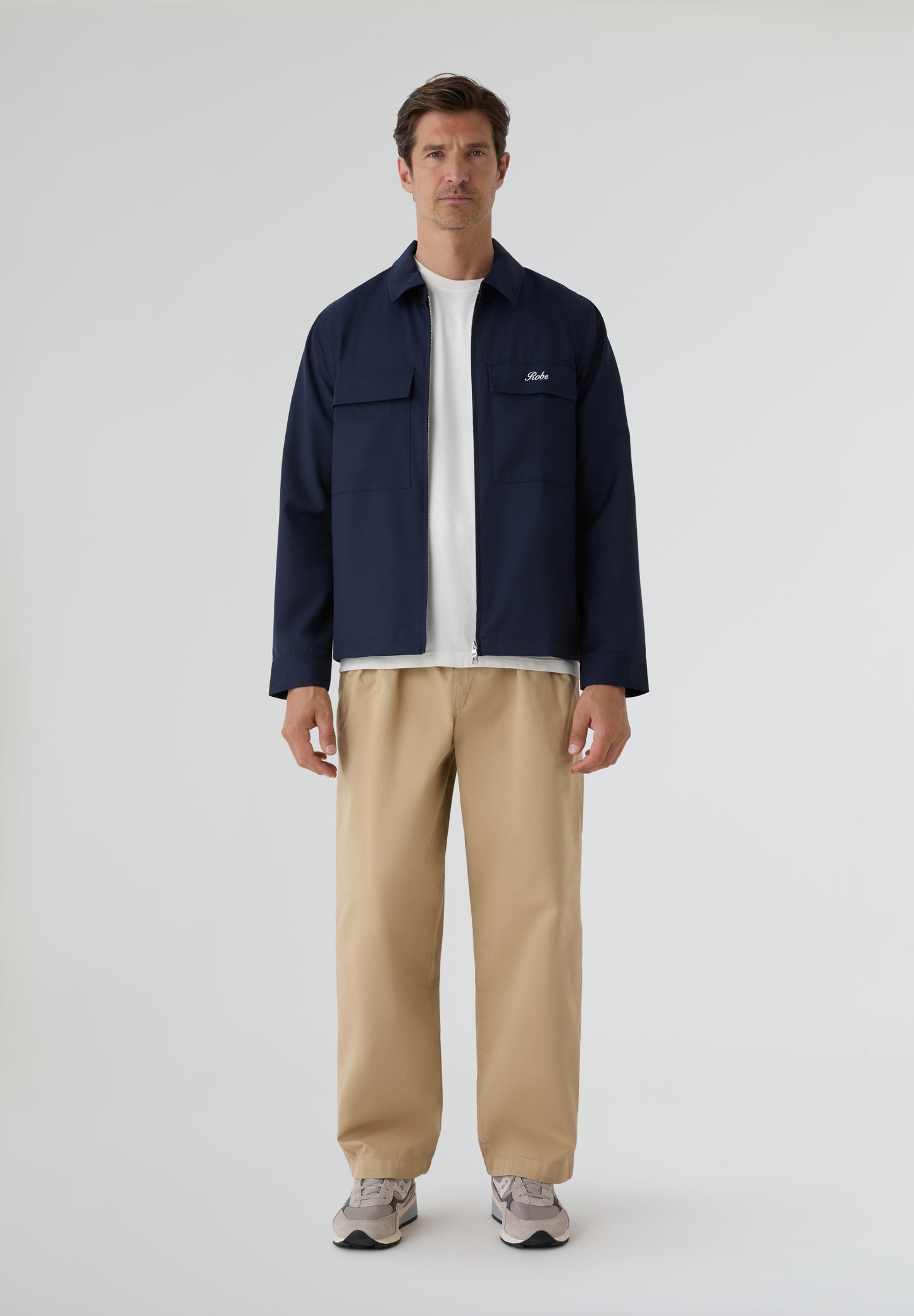 WE ARE NOT FRIENDS | PLEAT CREAM CHINO