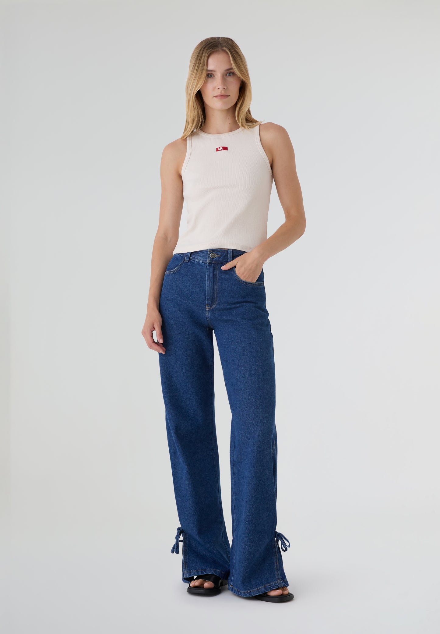 LAAGAM | PANTALÓN DENIM JADA