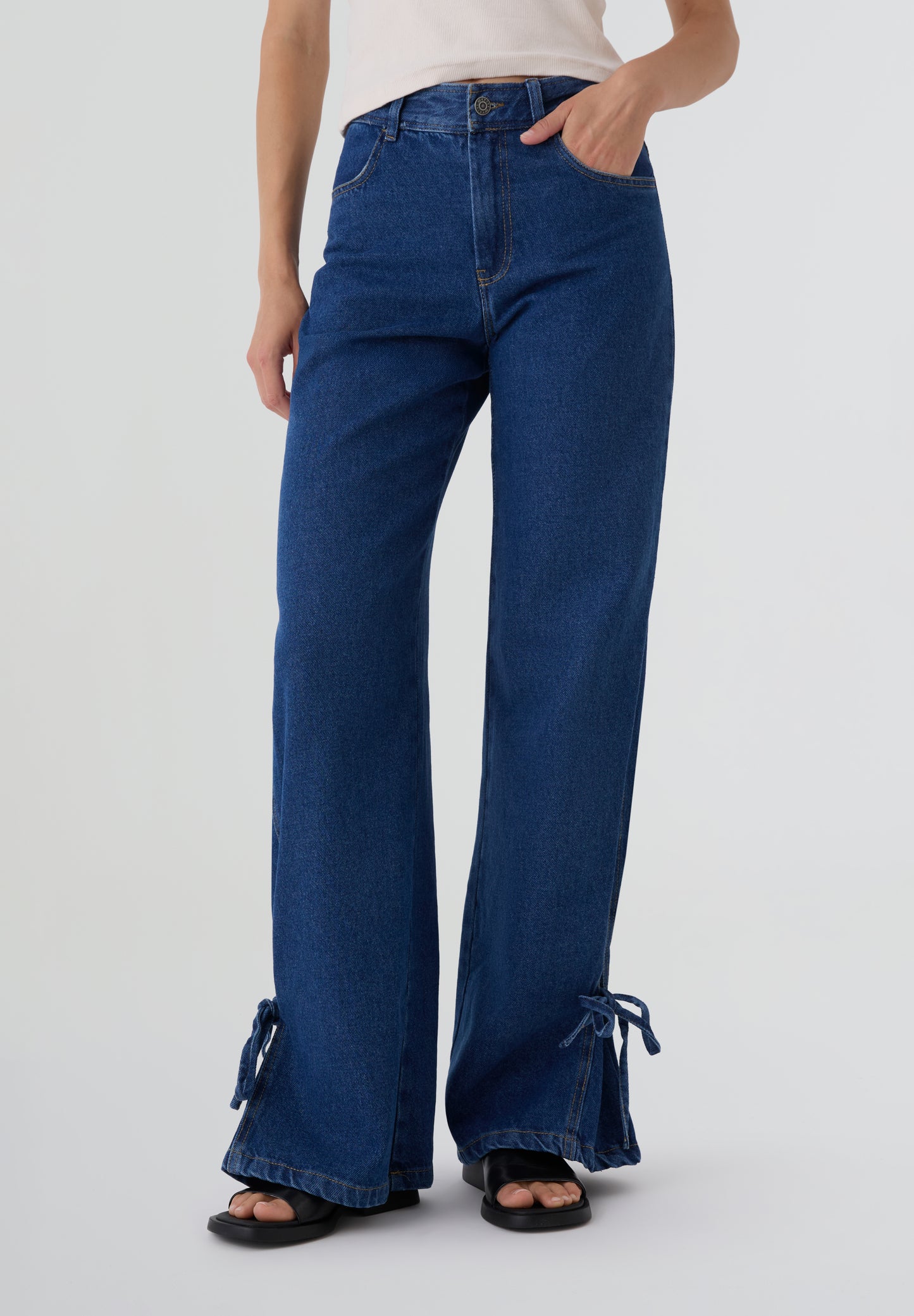 LAAGAM | PANTALÓN DENIM JADA