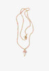 CASHFANA | COLLAR LARGO DE CERÁMICA FUNGHI ROSA