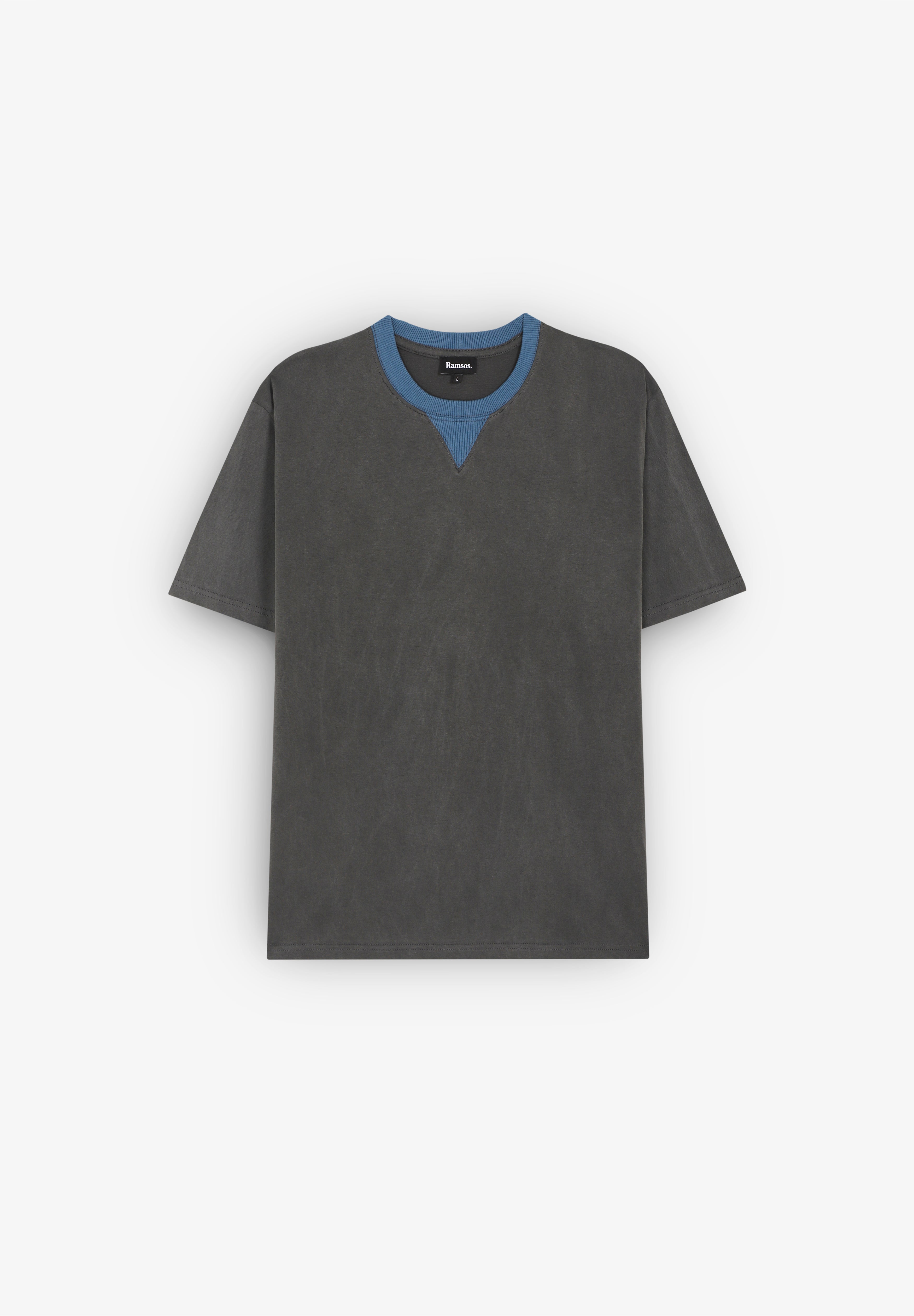 RAMSOS | CAMISETA DOBLE TONO TRENDY