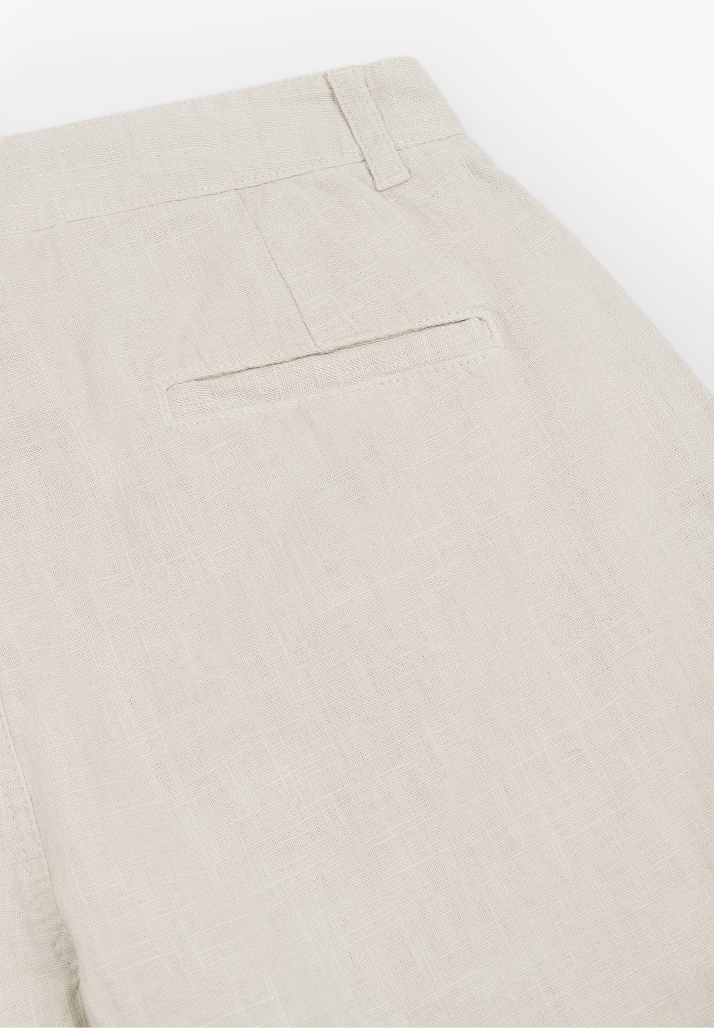 RAMSOS | PANTALÓN DE LINO Y CINTURA BAJA MUJER