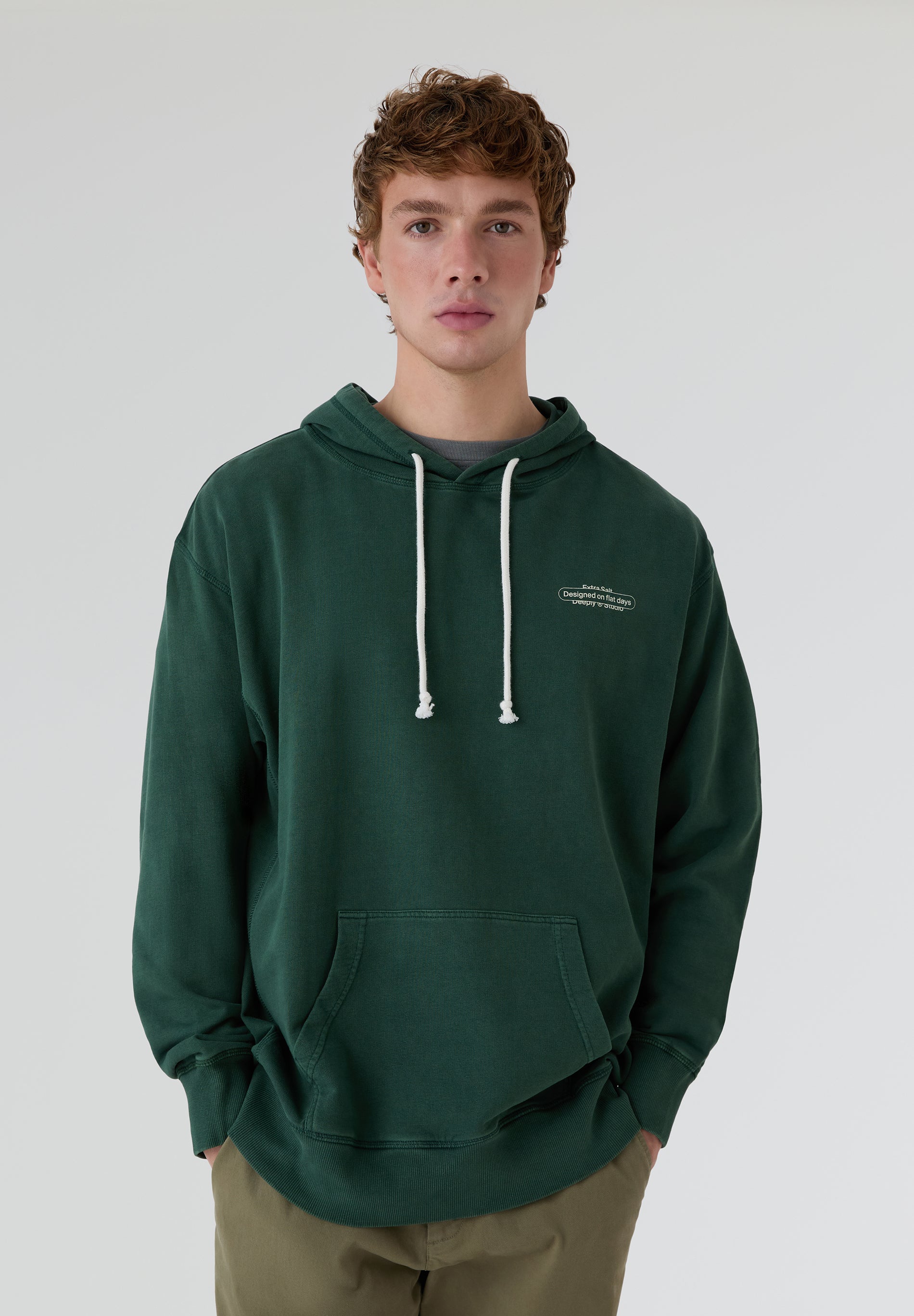 DEEPLY | SUDADERA CAPUCHA FLAT DAYS - Scalpers