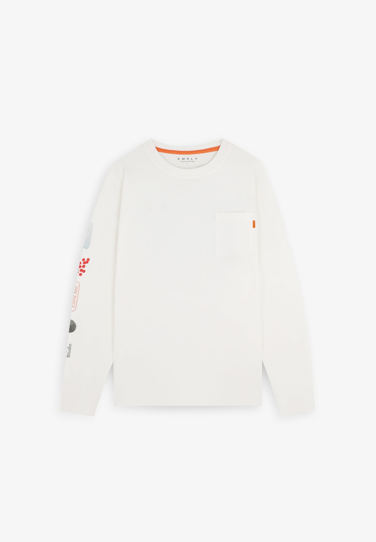 DEEPLY | CAMISETA MANGA LARGA MINERAL
