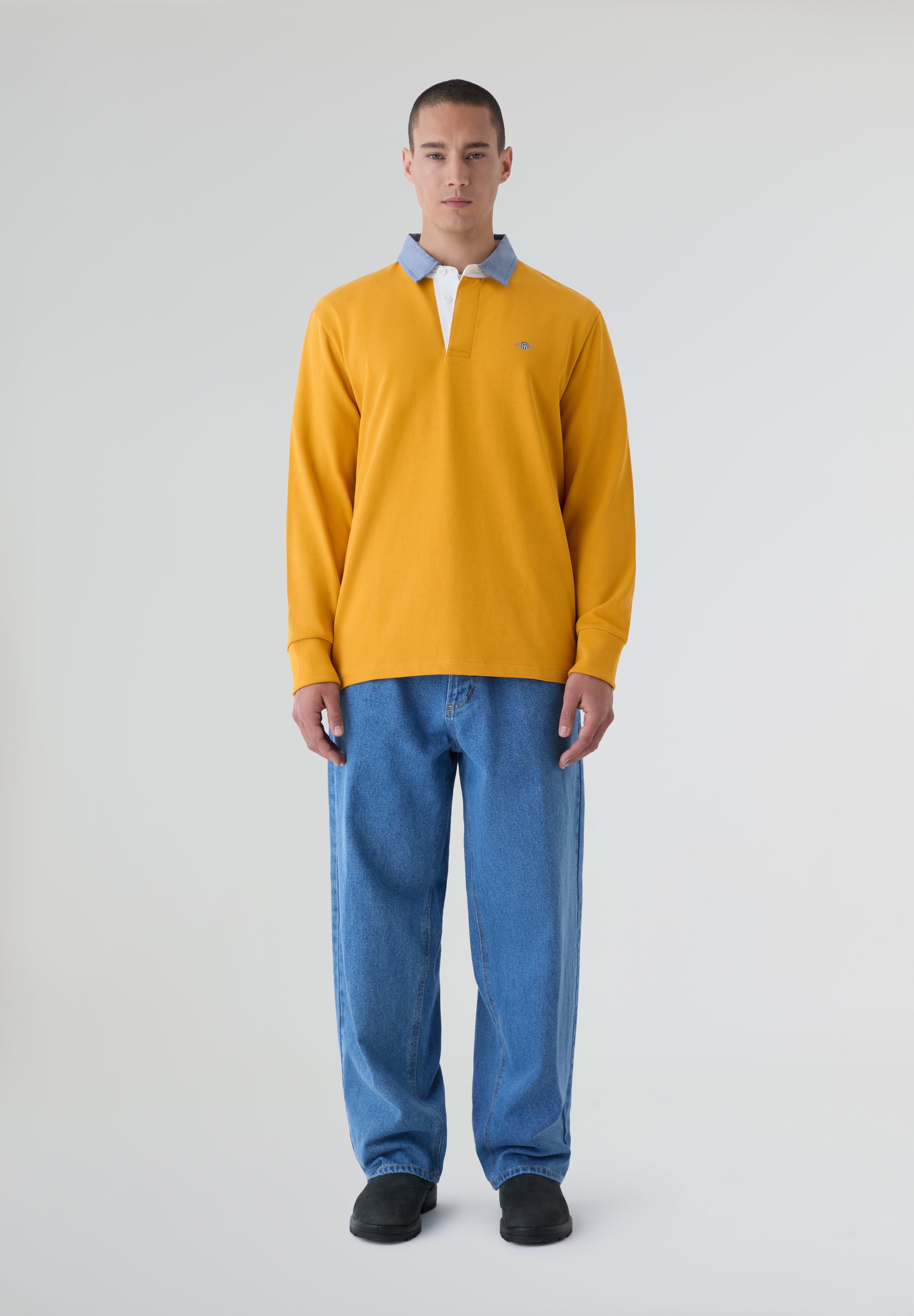 GANT | POLO REG CHAMBRAY HEAVY RUGGER