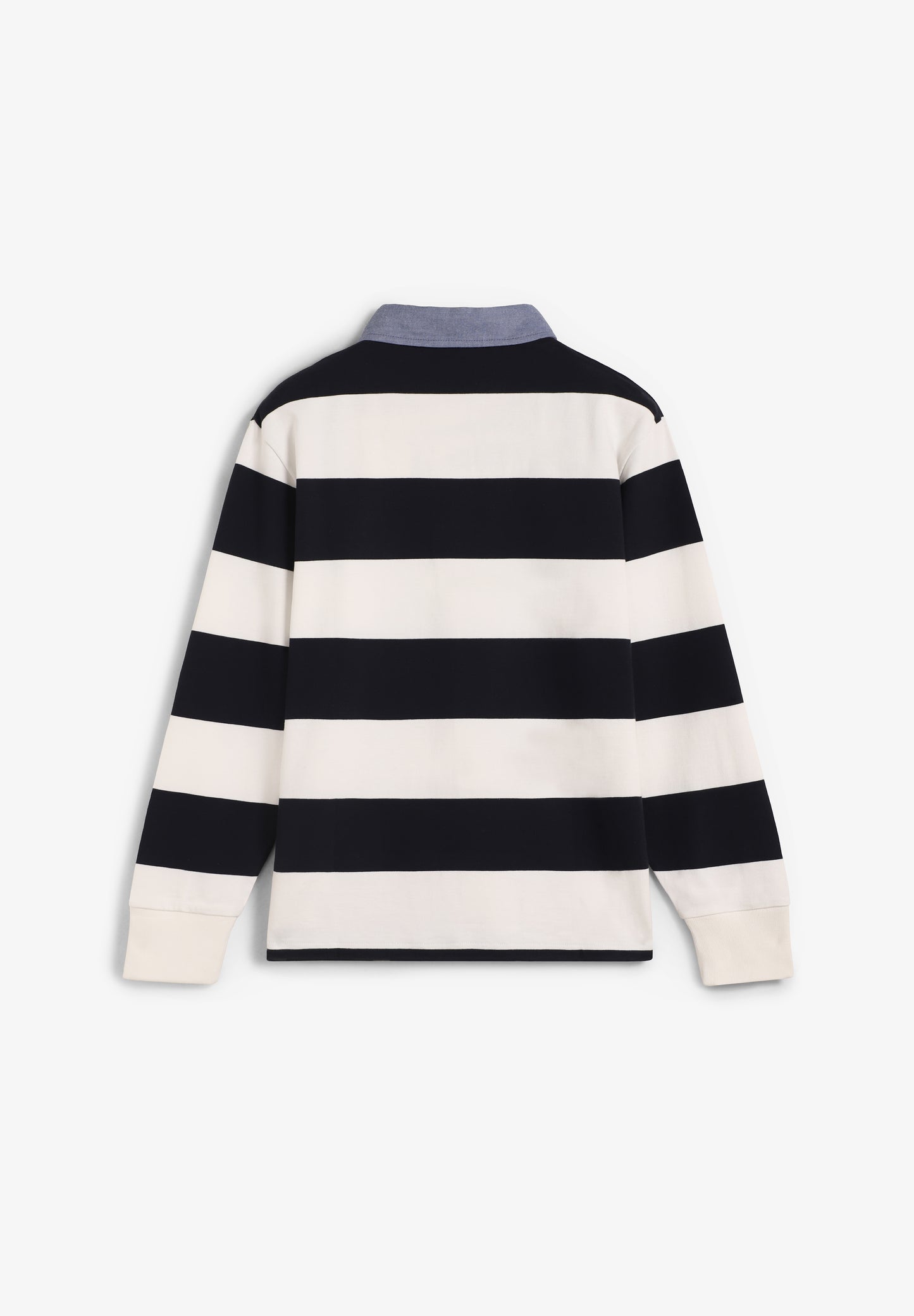 GANT | POLO REG CHAMBRAY STRIPE HEAVY RUGGER