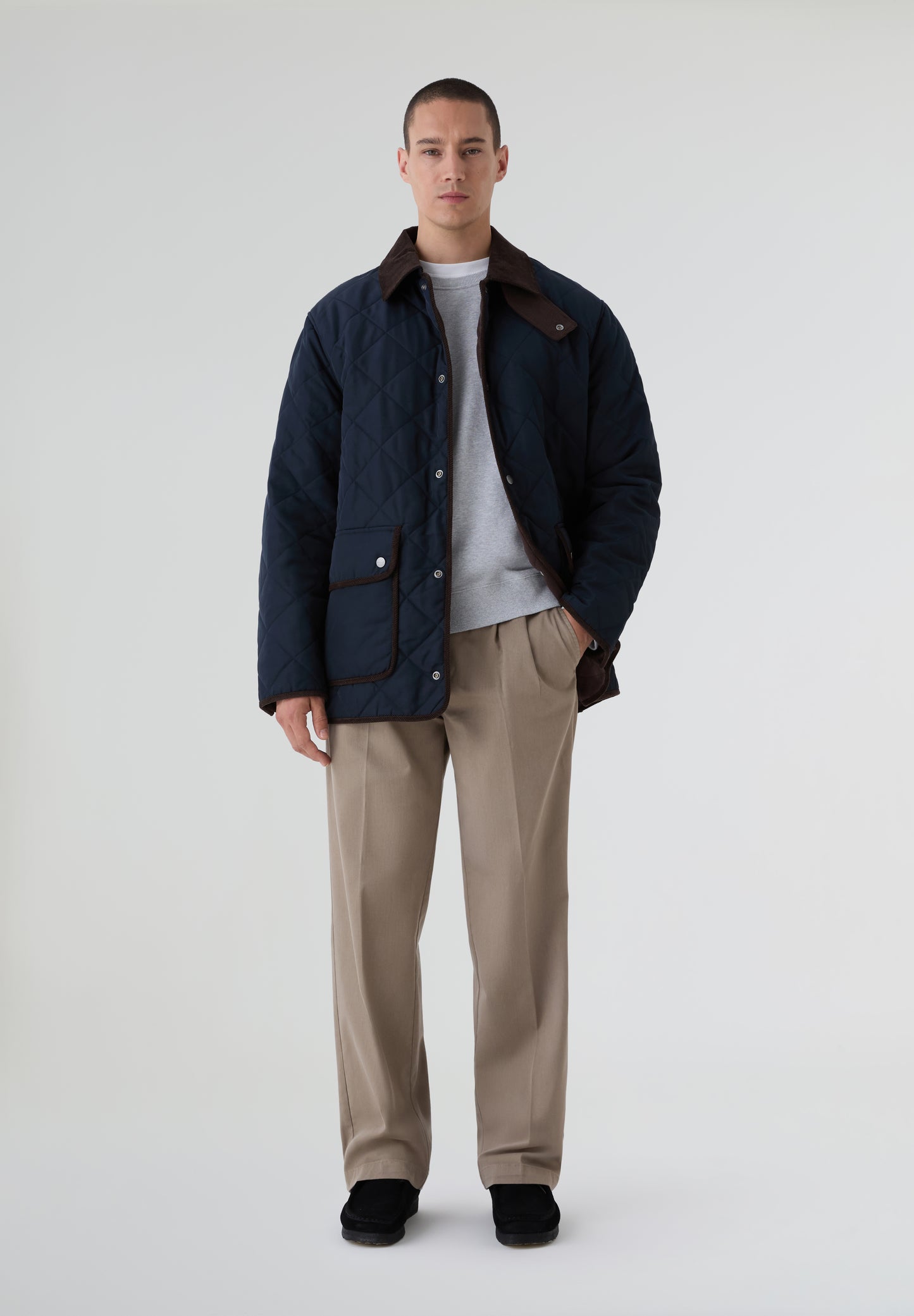 GANT | CHAQUETA QUILTED FLEECE