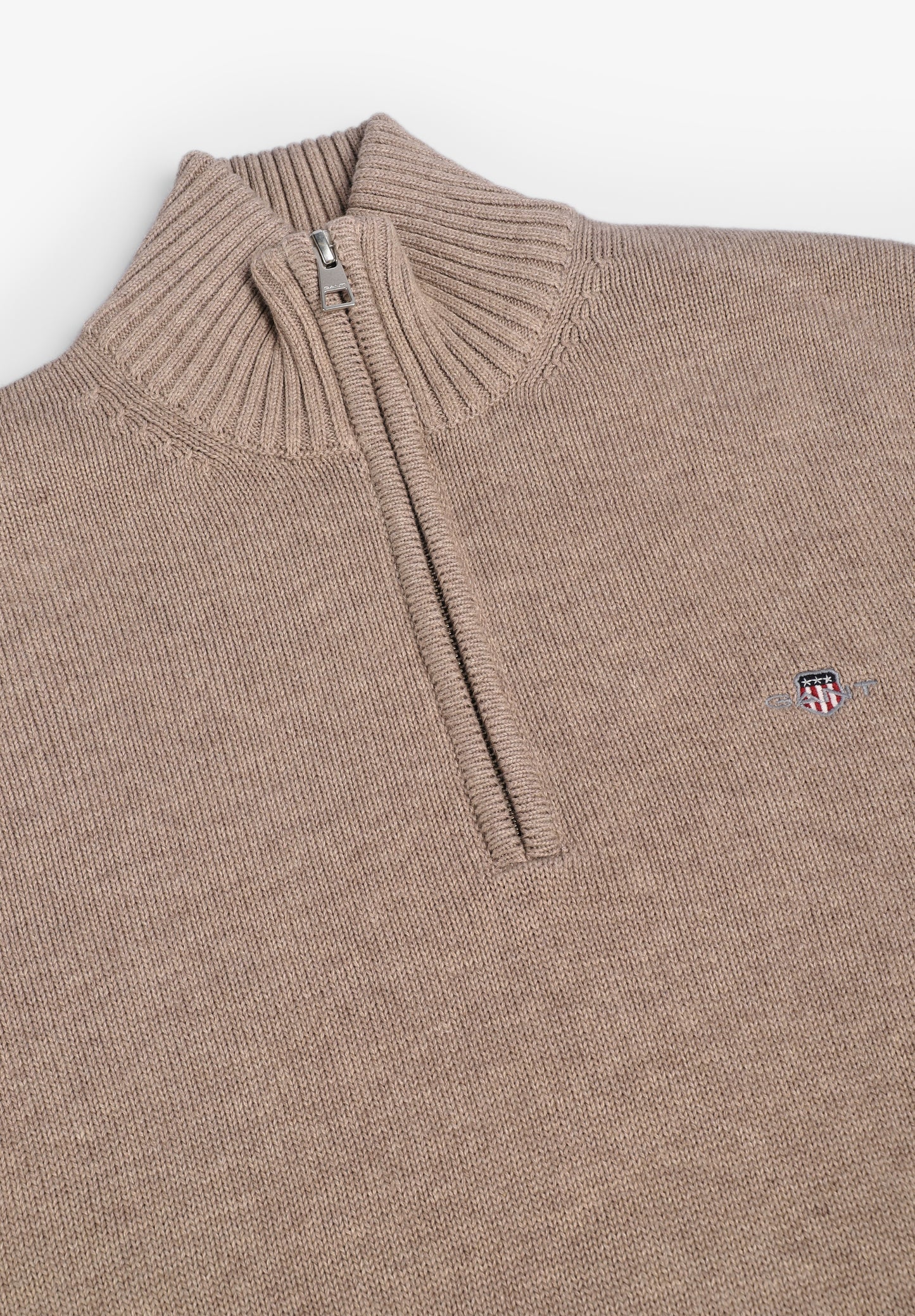 GANT | JERSEY ALGODÓN MEDIA CREMALLERA