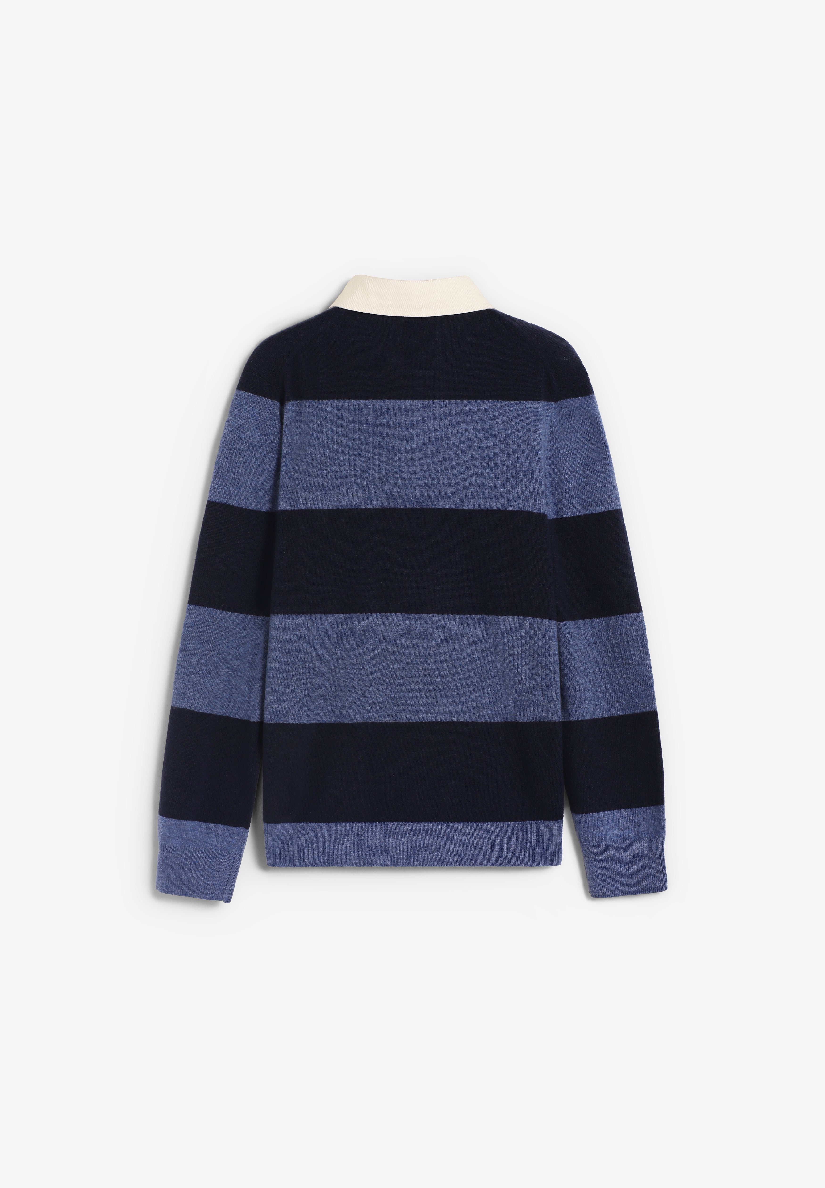 GANT | POLO EXTRAFINE LAMBSWOOL STRIPED