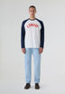 WRANGLER | CAMISETA MANGA LARGA BASEBALL