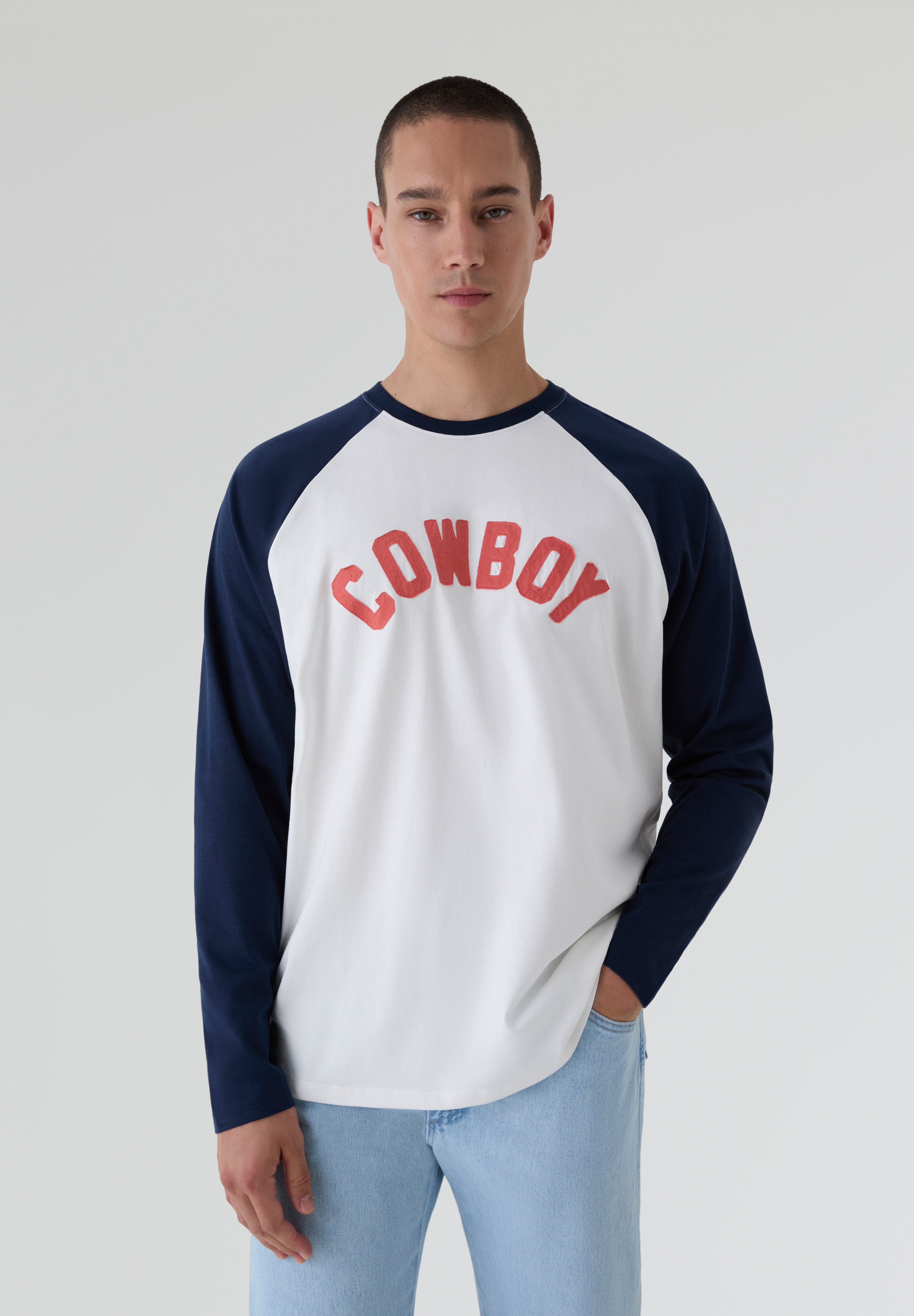 WRANGLER | CAMISETA MANGA LARGA BASEBALL