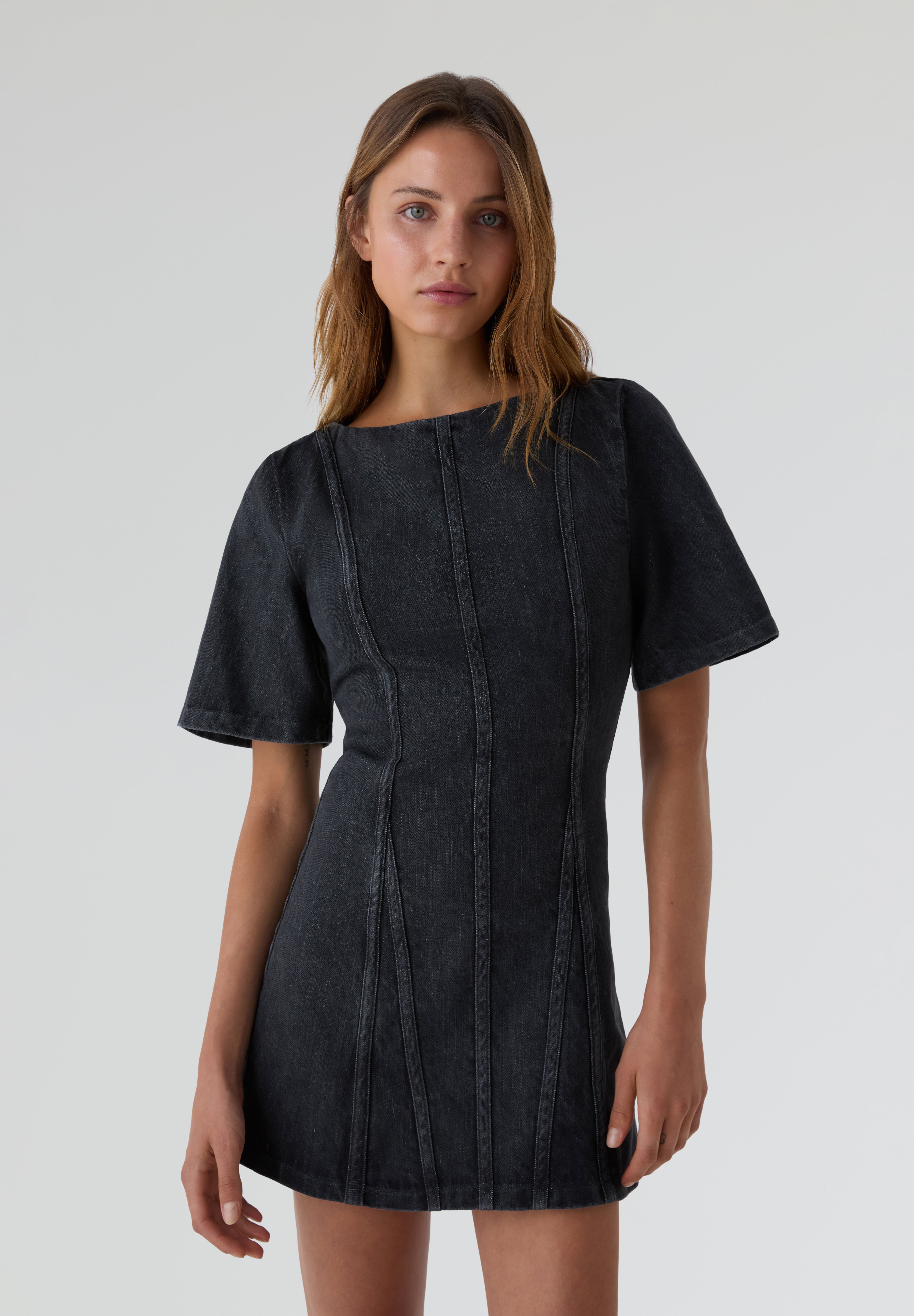 LAAGAM | VESTIDO ROSETTE