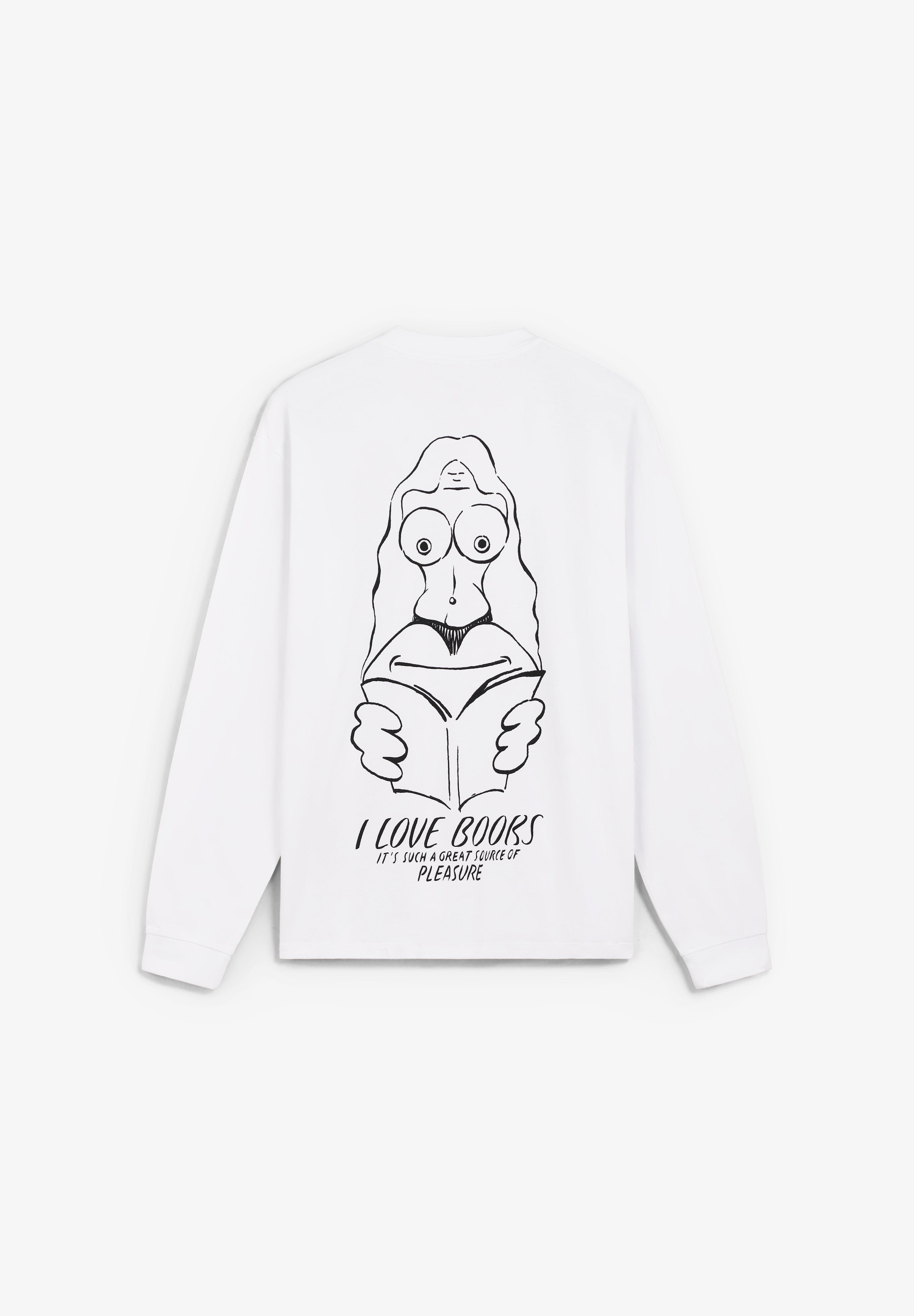 EDWIN | CAMISETA MANGA LARGA I LOVE BOOKS