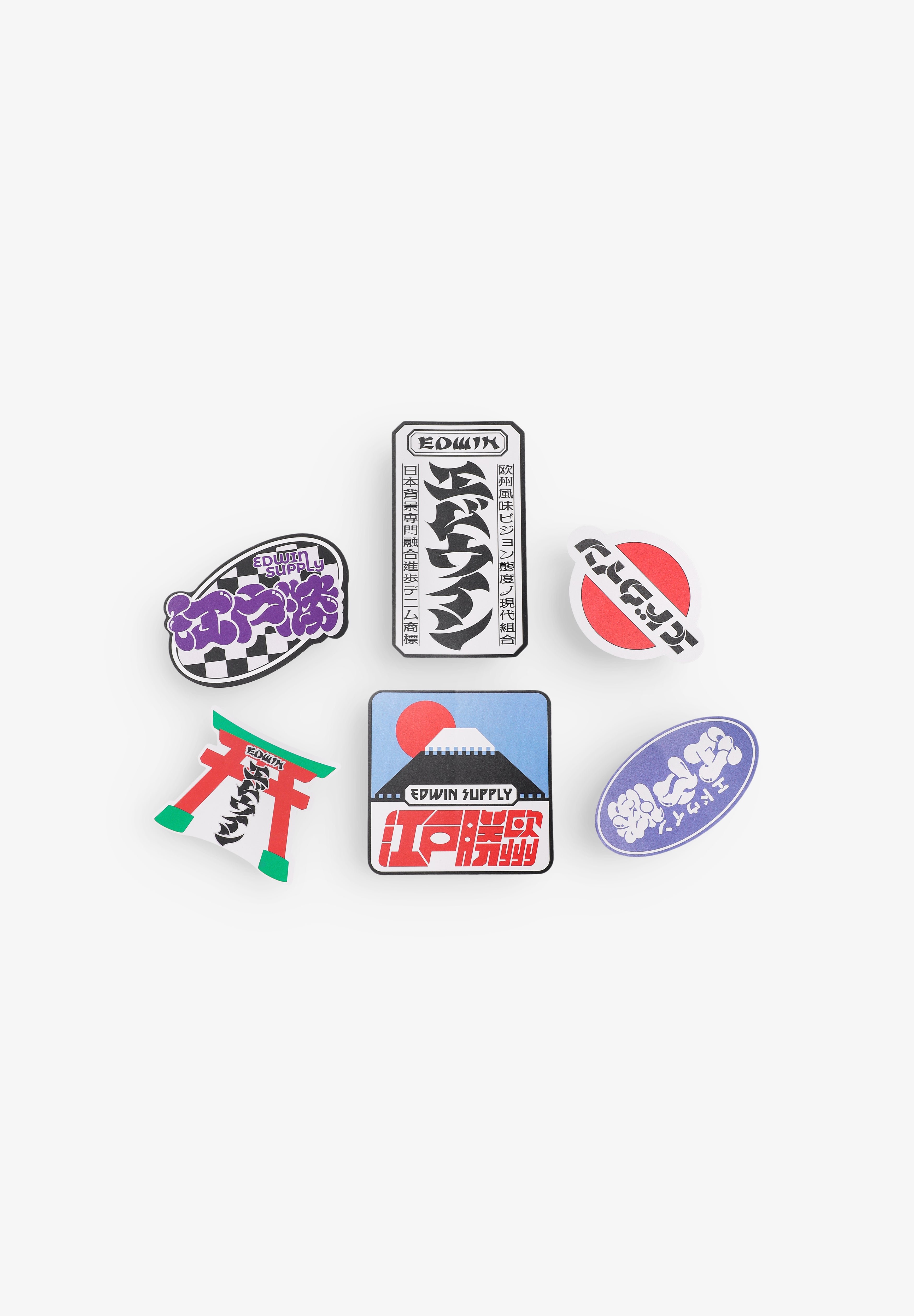 EDWIN | PACK STICKER CLÁSICO – Scalpers