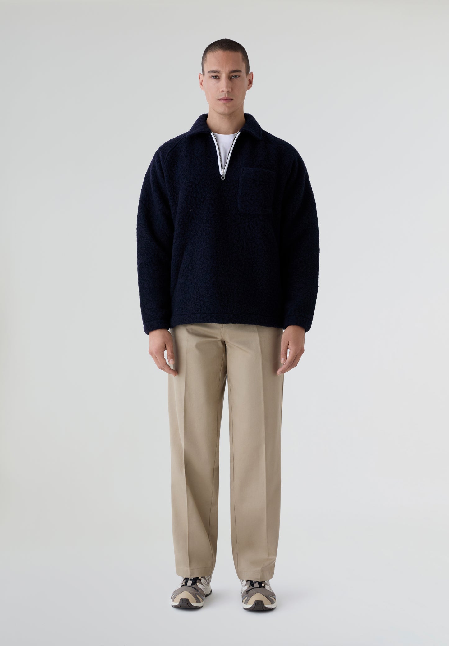 EDMMOND STUDIOS | SUDADERA CREMALLERA UNCONVETIONAL