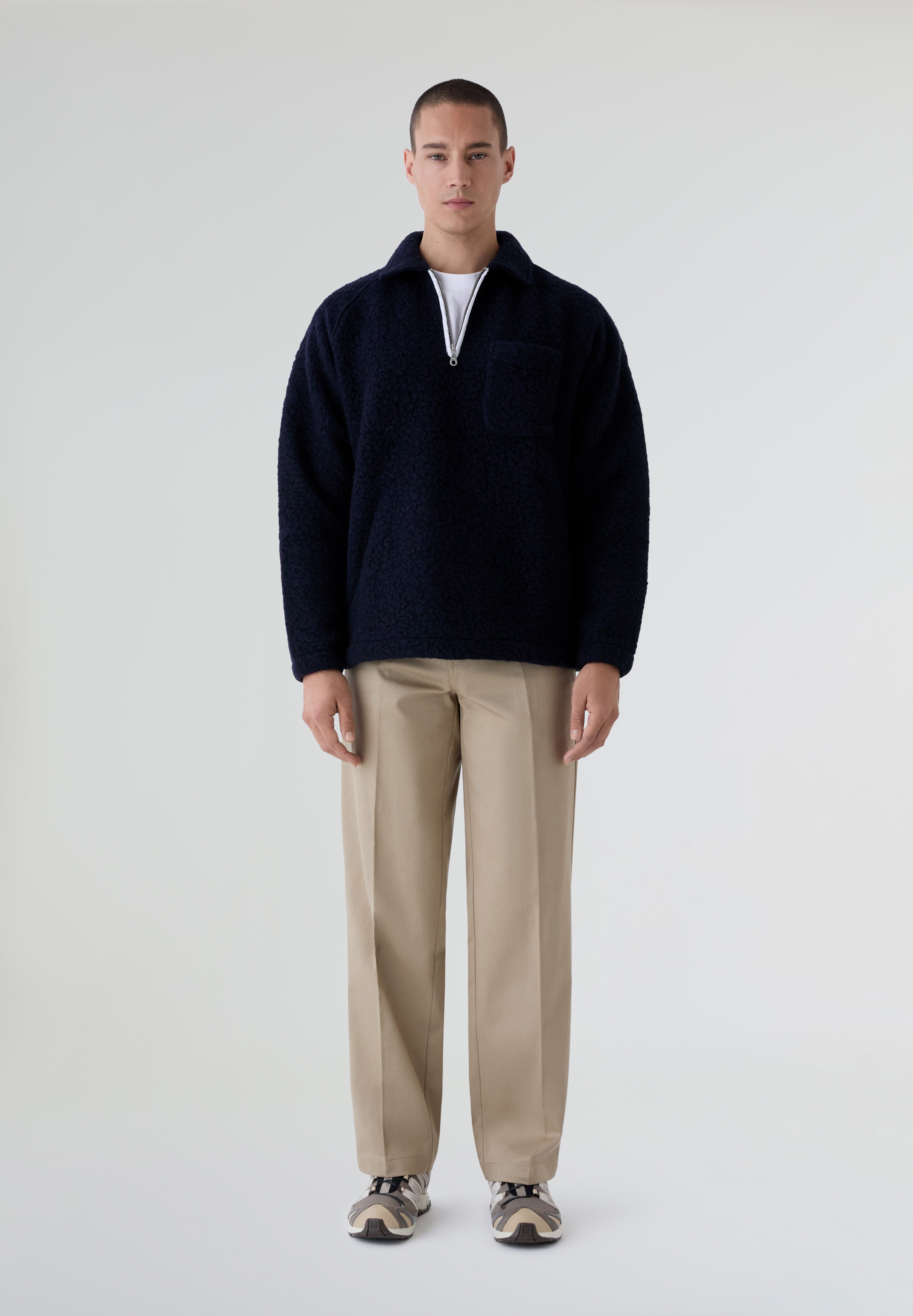 EDMMOND STUDIOS | SUDADERA CREMALLERA UNCONVETIONAL