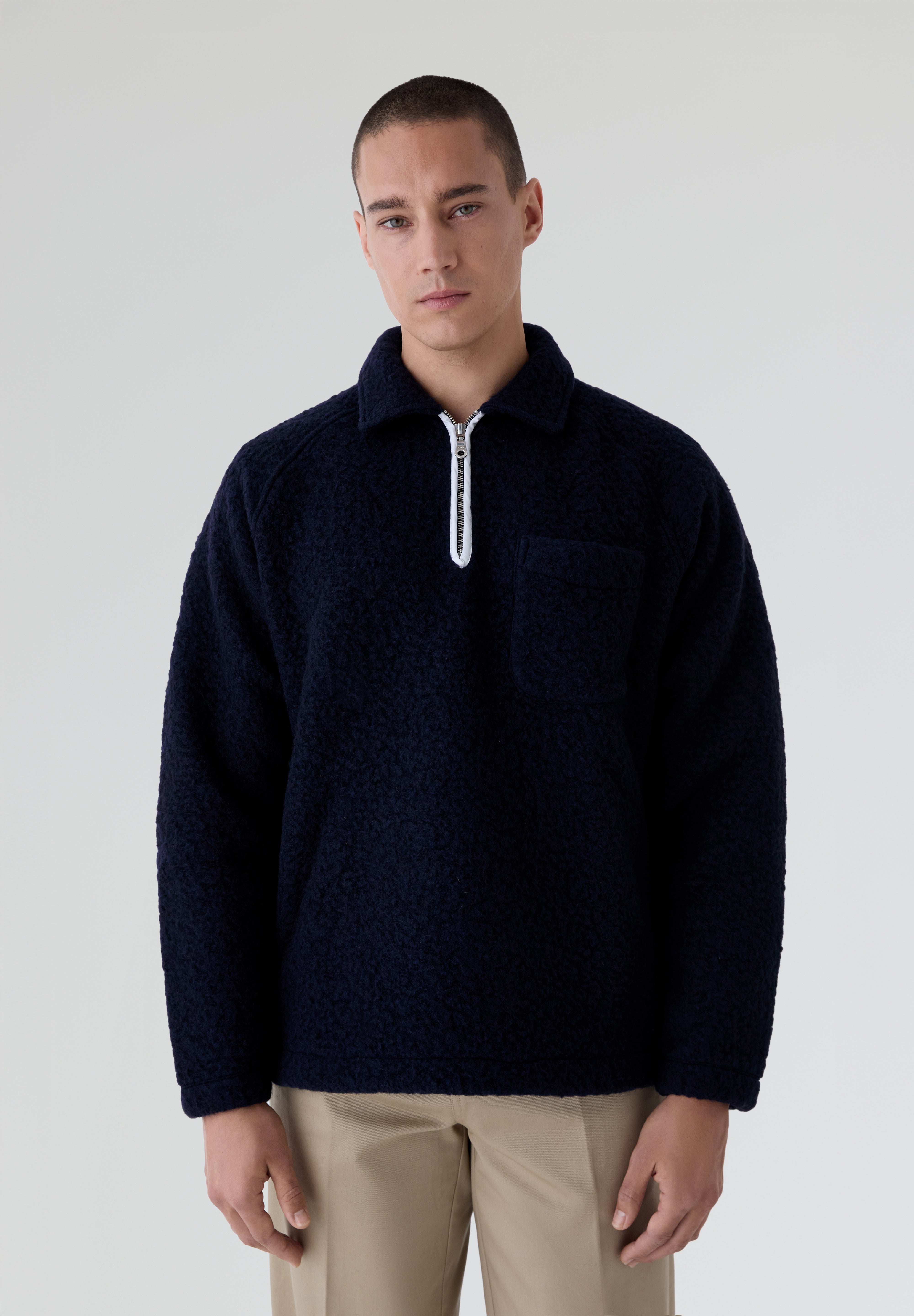 EDMMOND STUDIOS | SUDADERA CREMALLERA UNCONVETIONAL