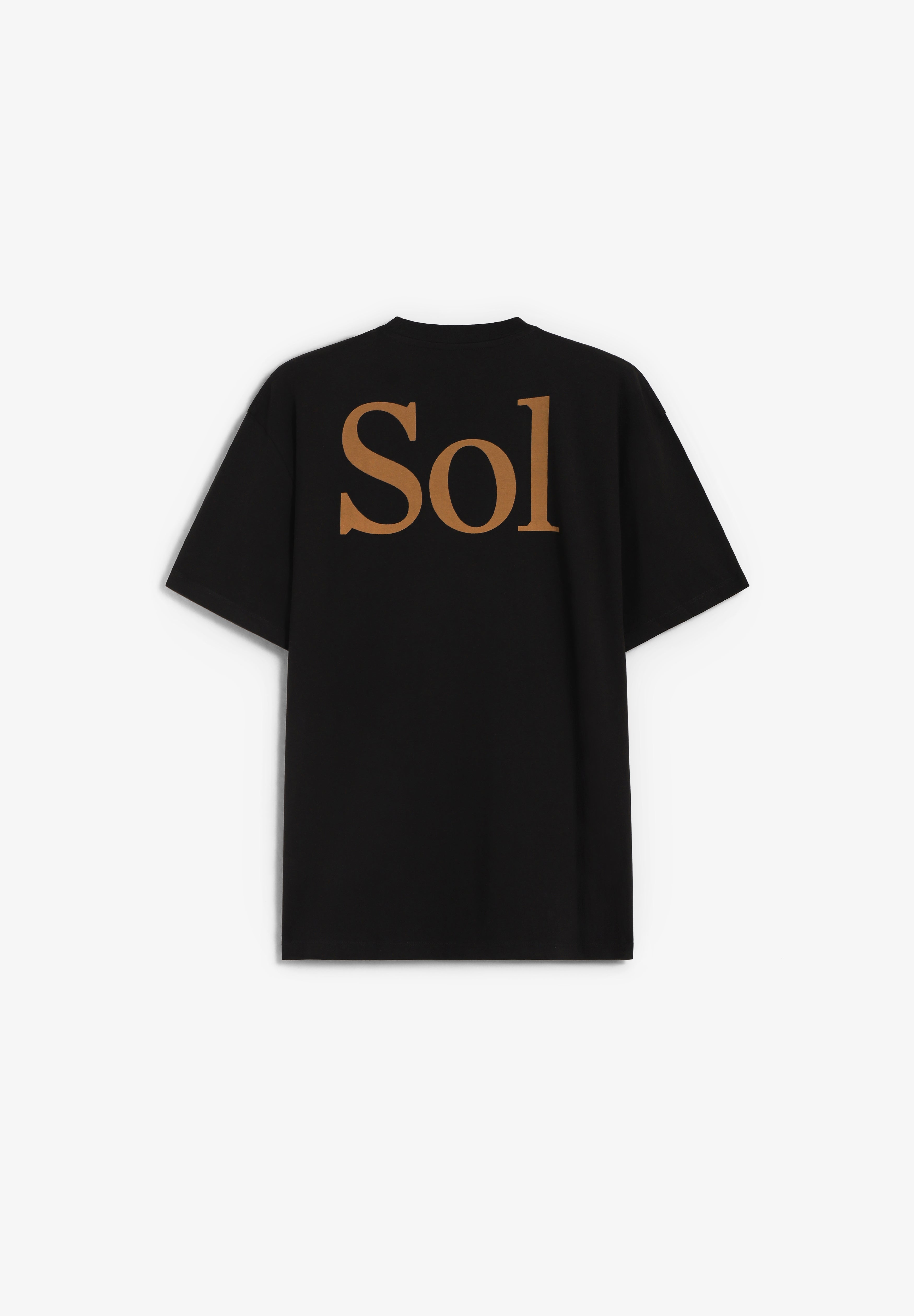 THINKING MU | CAMISETA SOL TYPE BLACK AARON