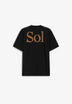 THINKING MU | CAMISETA SOL TYPE BLACK AARON
