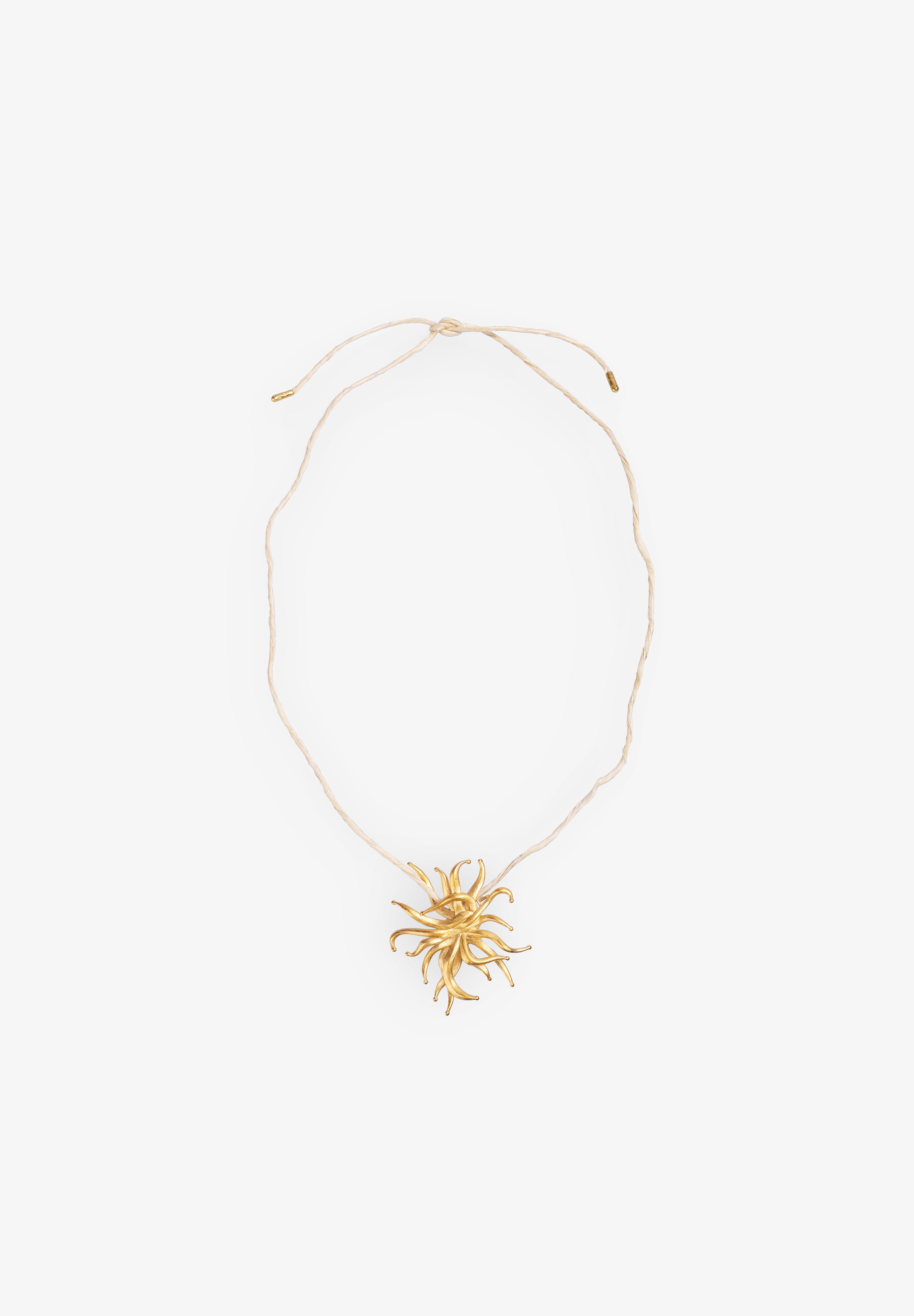 ALHAJA CULT STORE | COLLAR ANEMONA SEDA