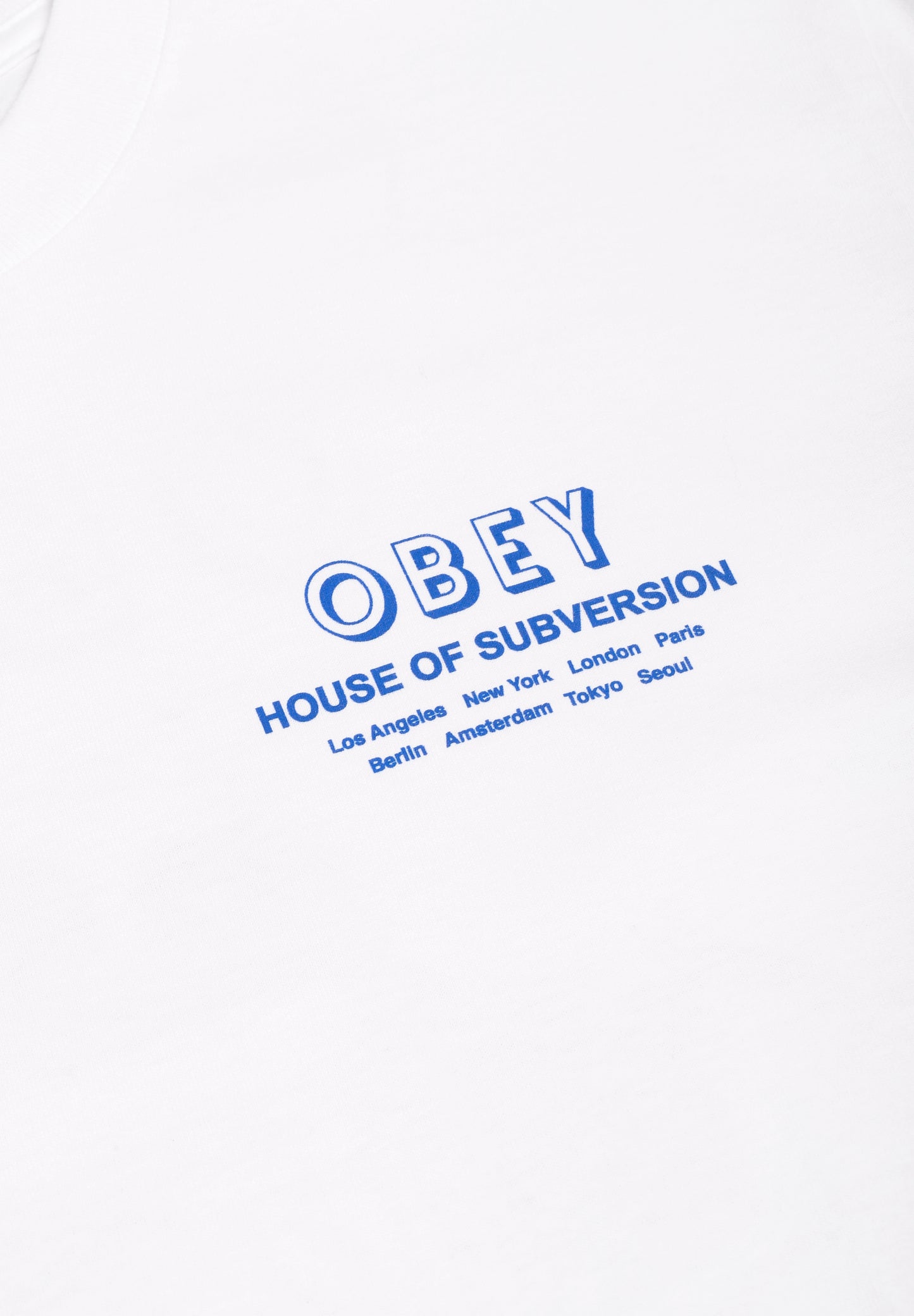 OBEY | CAMISETA HOUSE OF SUBVERSION