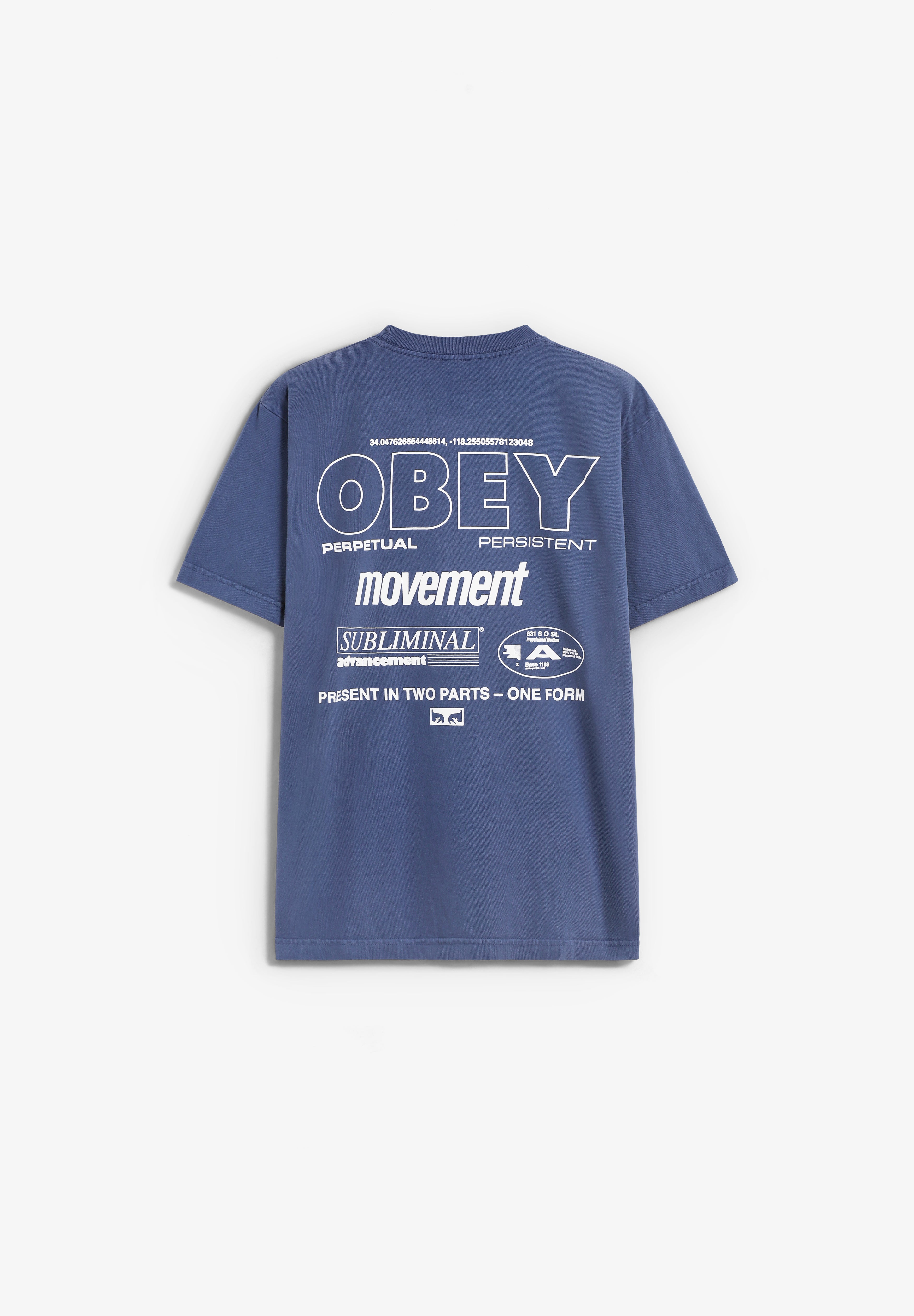 OBEY | CAMISETA PERSISTENT MOVEMENT