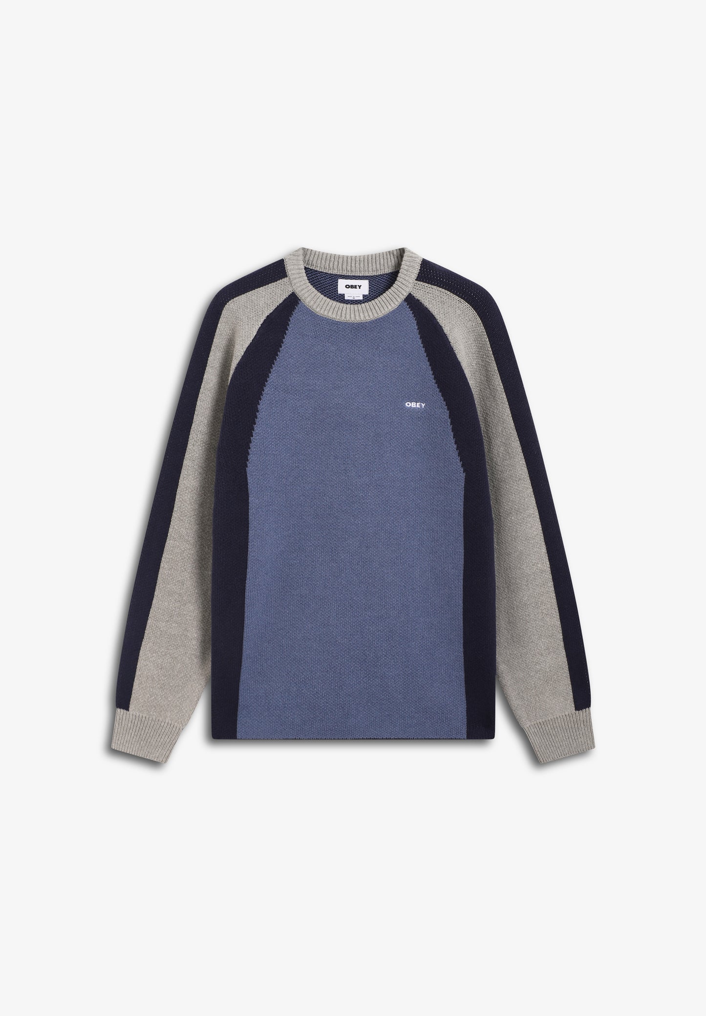 OBEY | JERSEY RAGLAN CREW NECK