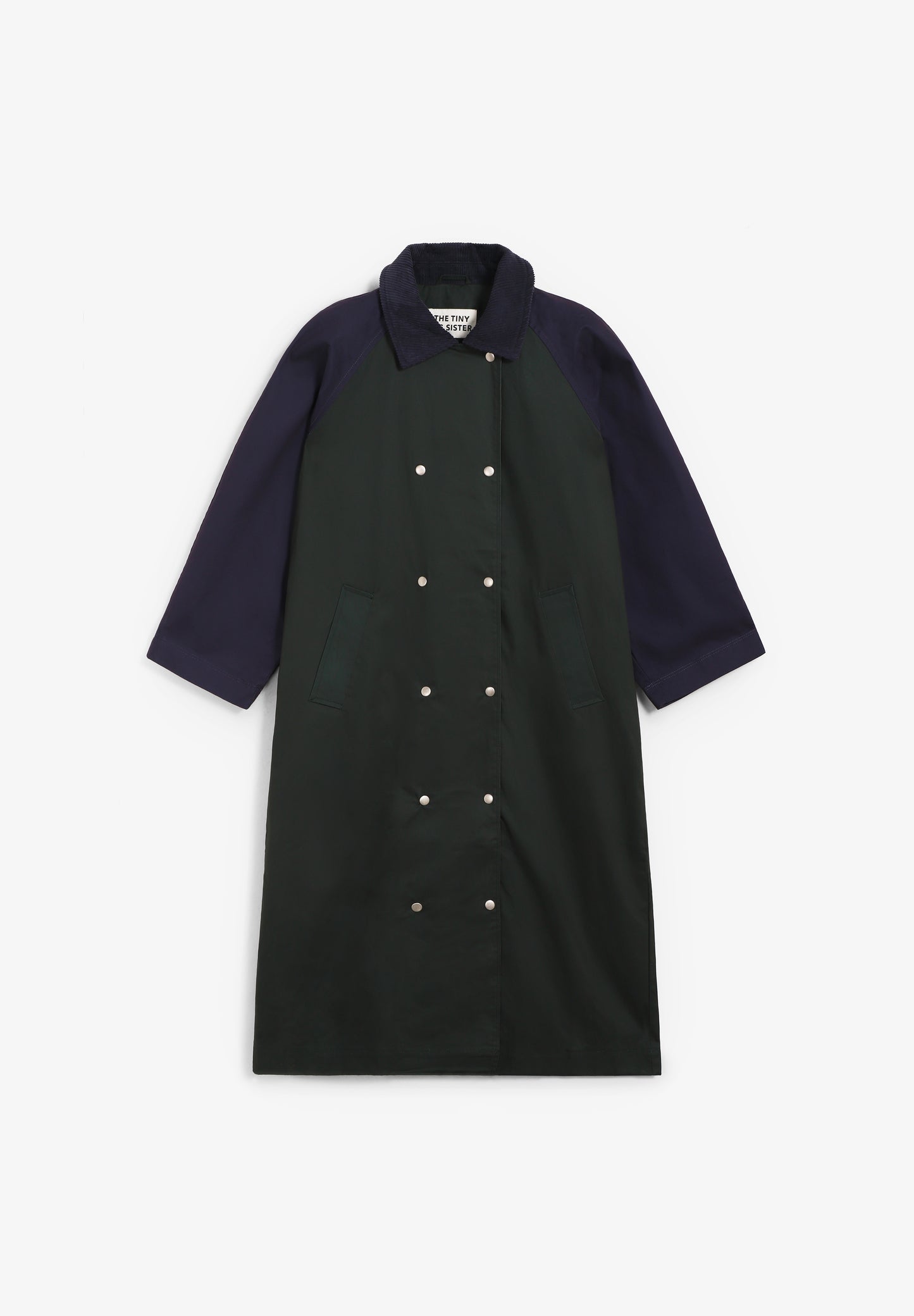 THE TINY BIG SISTER | TRENCH COLOR BLOCKED