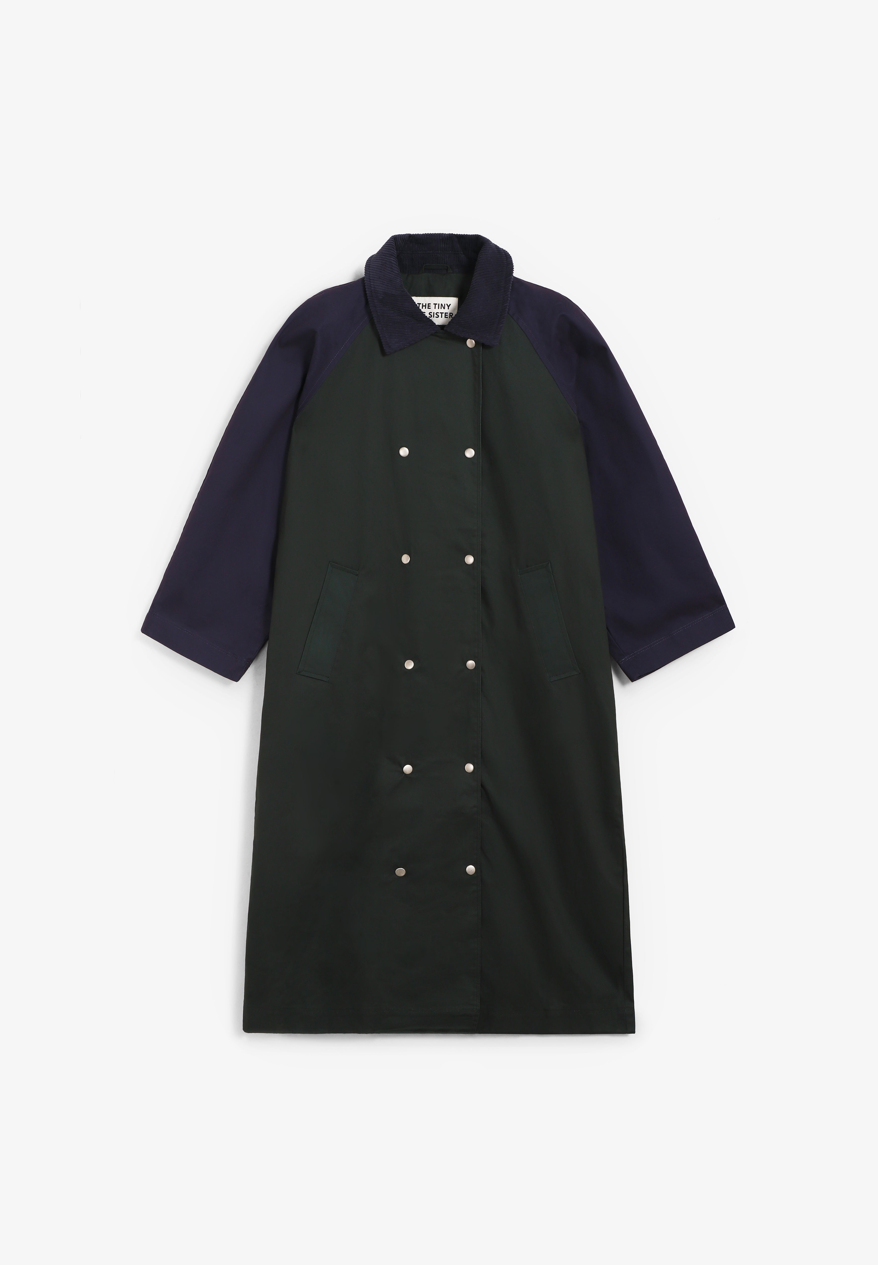 THE TINY BIG SISTER | TRENCH COLOR BLOCKED